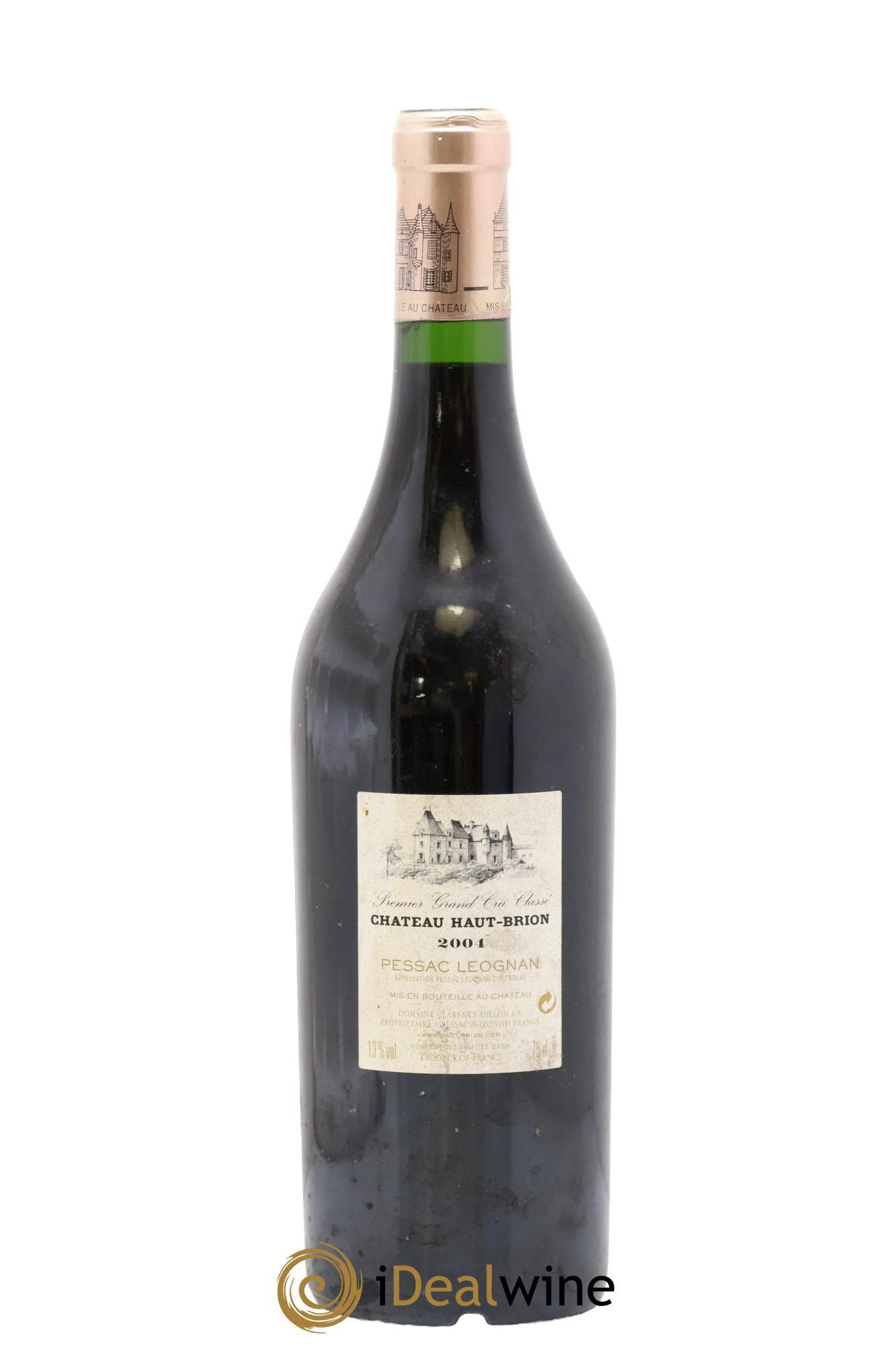 Château Haut Brion 1er Grand Cru Classé 2004 - Lot de 1 bouteille - 1