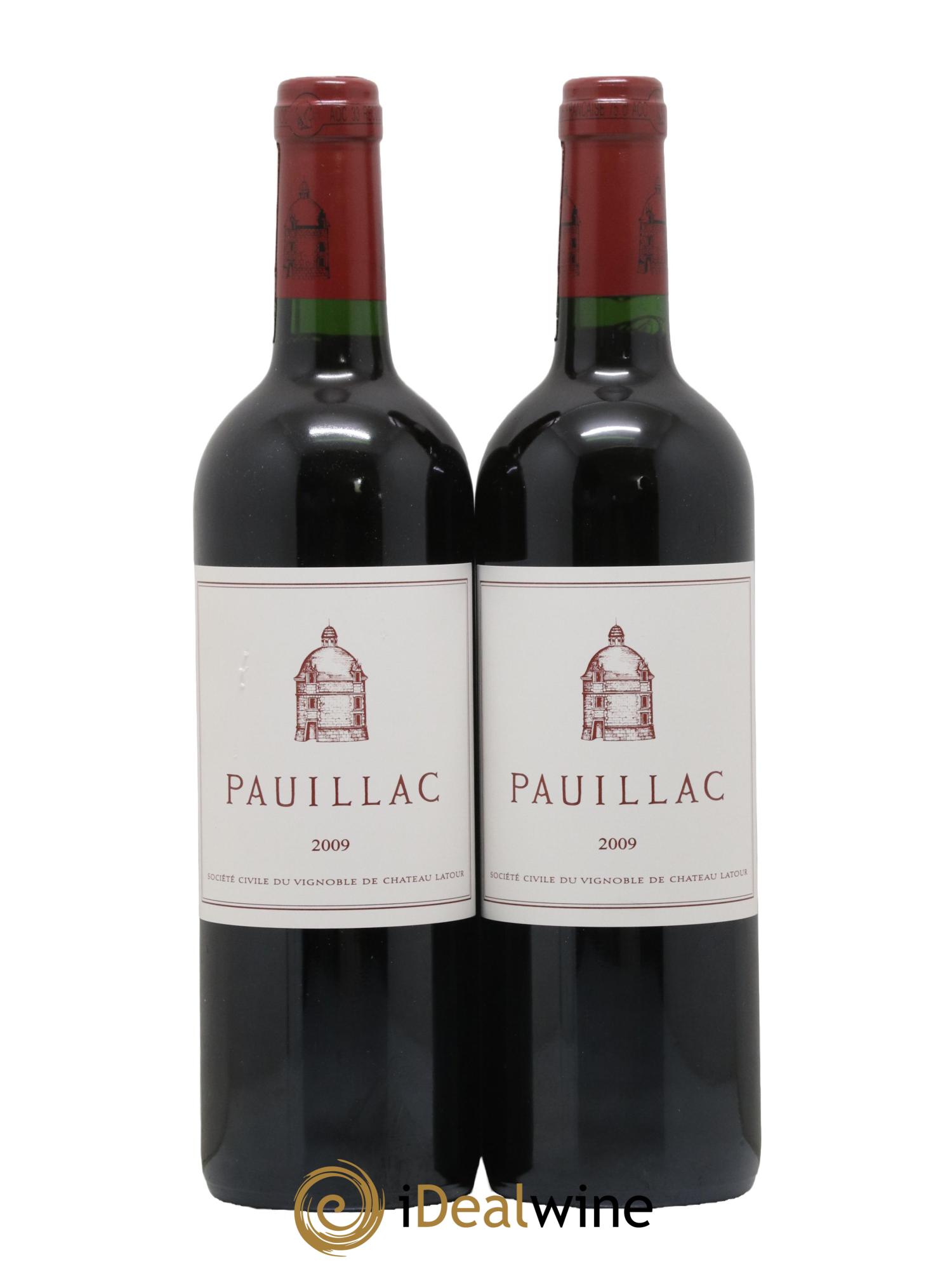 Pauillac de Château Latour 2009 - Lot de 2 bouteilles - 0