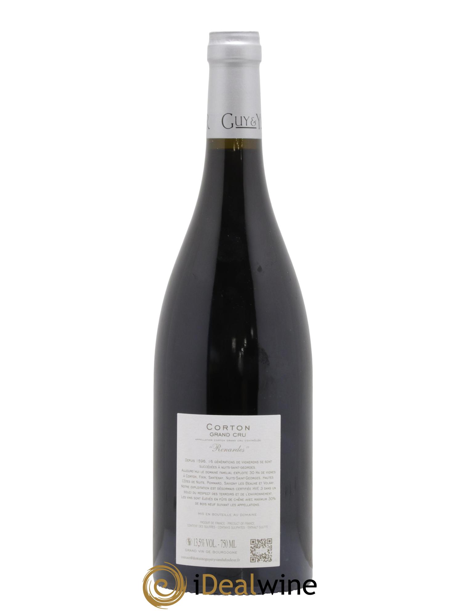 Corton Grand Cru Renardes Guy Et Yvan Dufouleur 2022 - Lotto di 1 bottiglia - 1