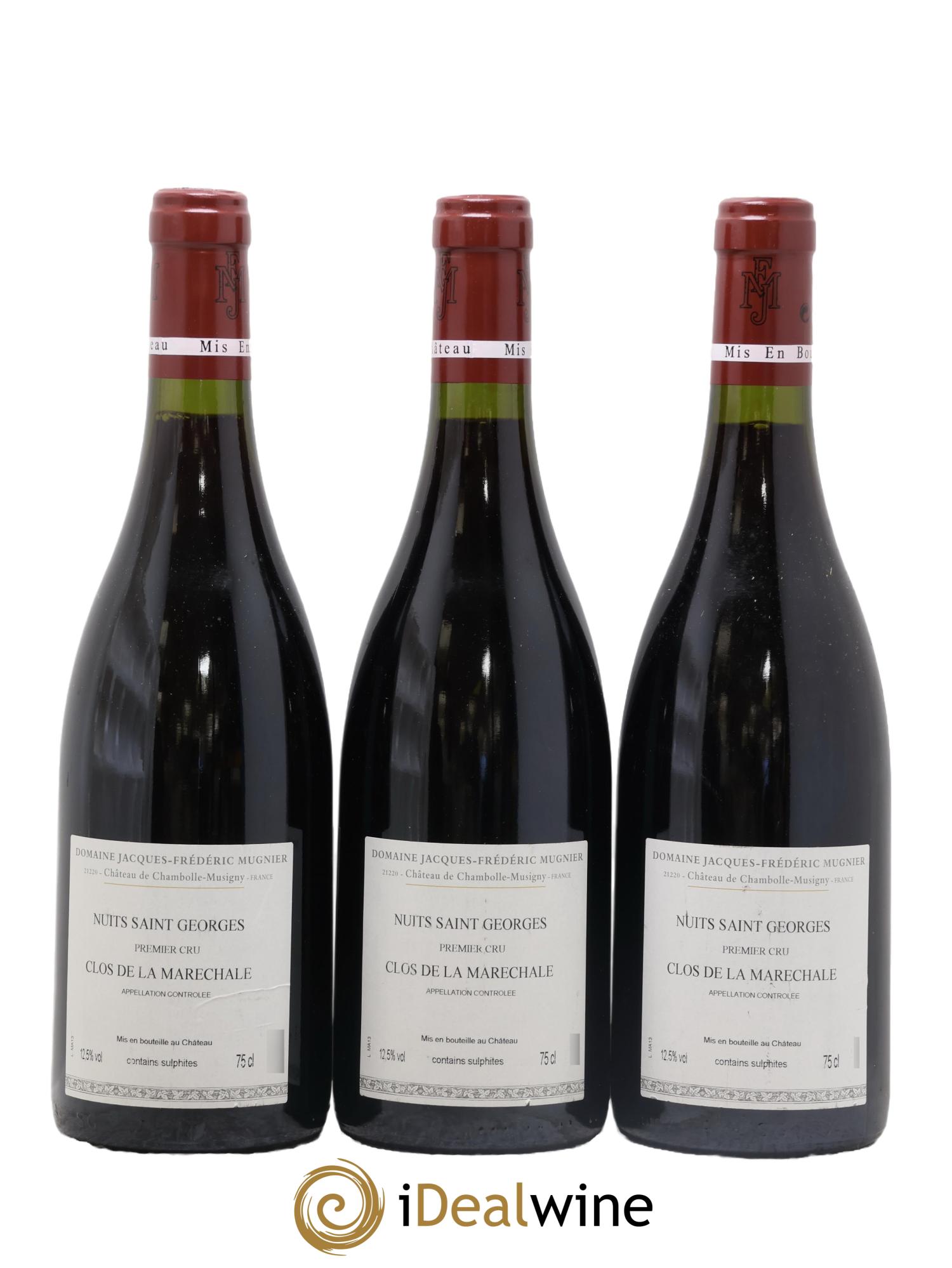 Nuits-Saint-Georges 1er Cru Clos de La Maréchale Jacques-Frédéric Mugnier 2013 - Lot de 6 bouteilles - 4