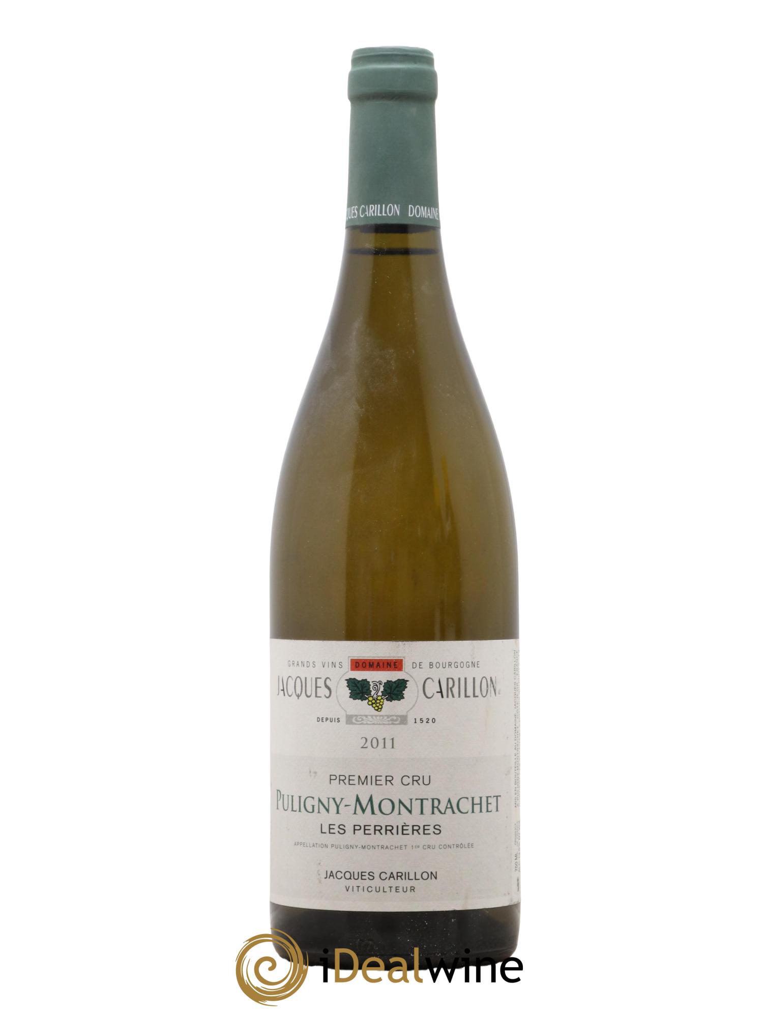 Puligny-Montrachet 1er Cru Les Perrières Jacques Carillon (Domaine) 2011 - Lot de 1 bouteille - 0
