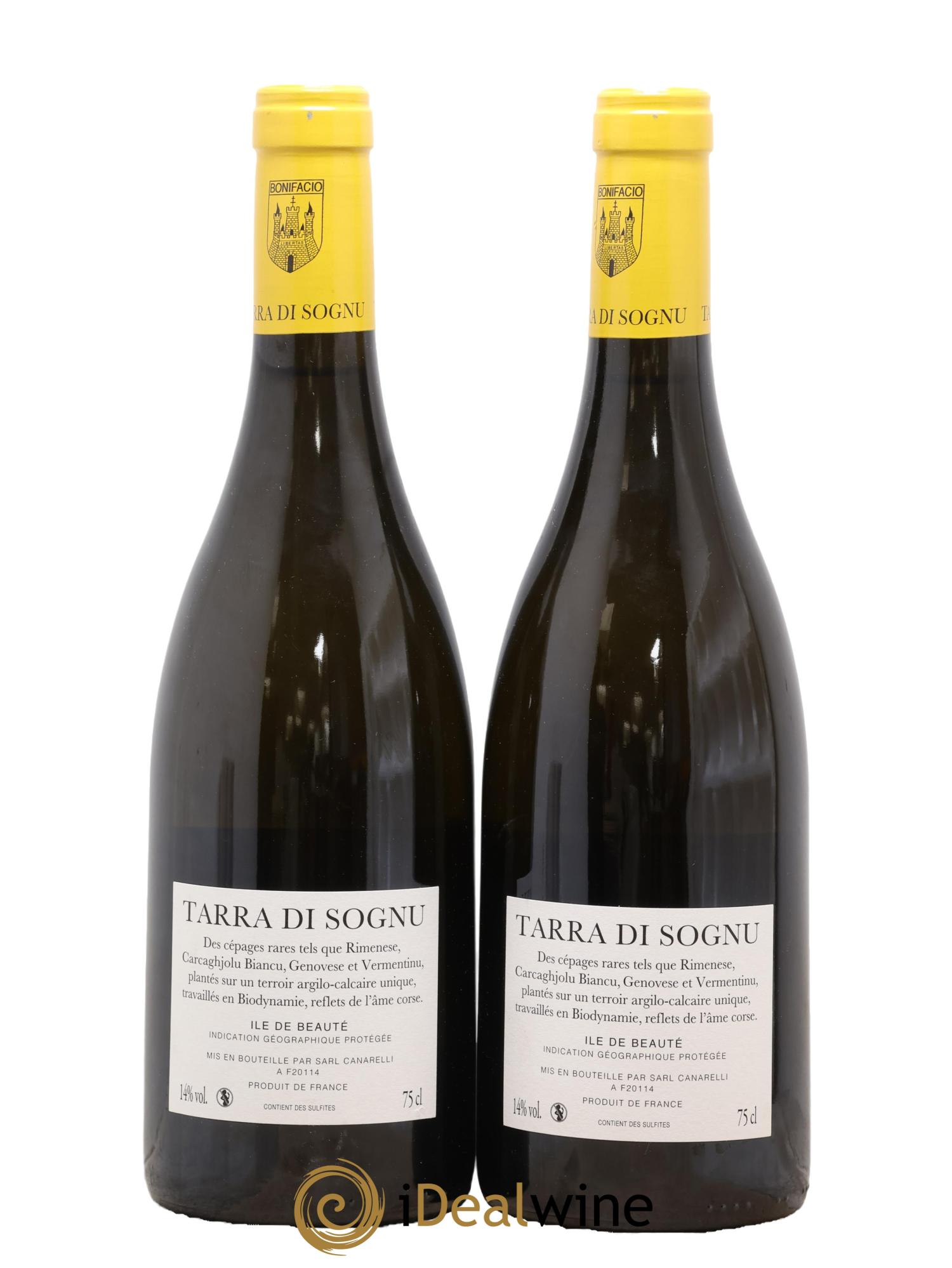 Vin de France Ile de Beauté Tarra di Sognu Clos Canarelli 2023 - Lot of 2 bottles - 1