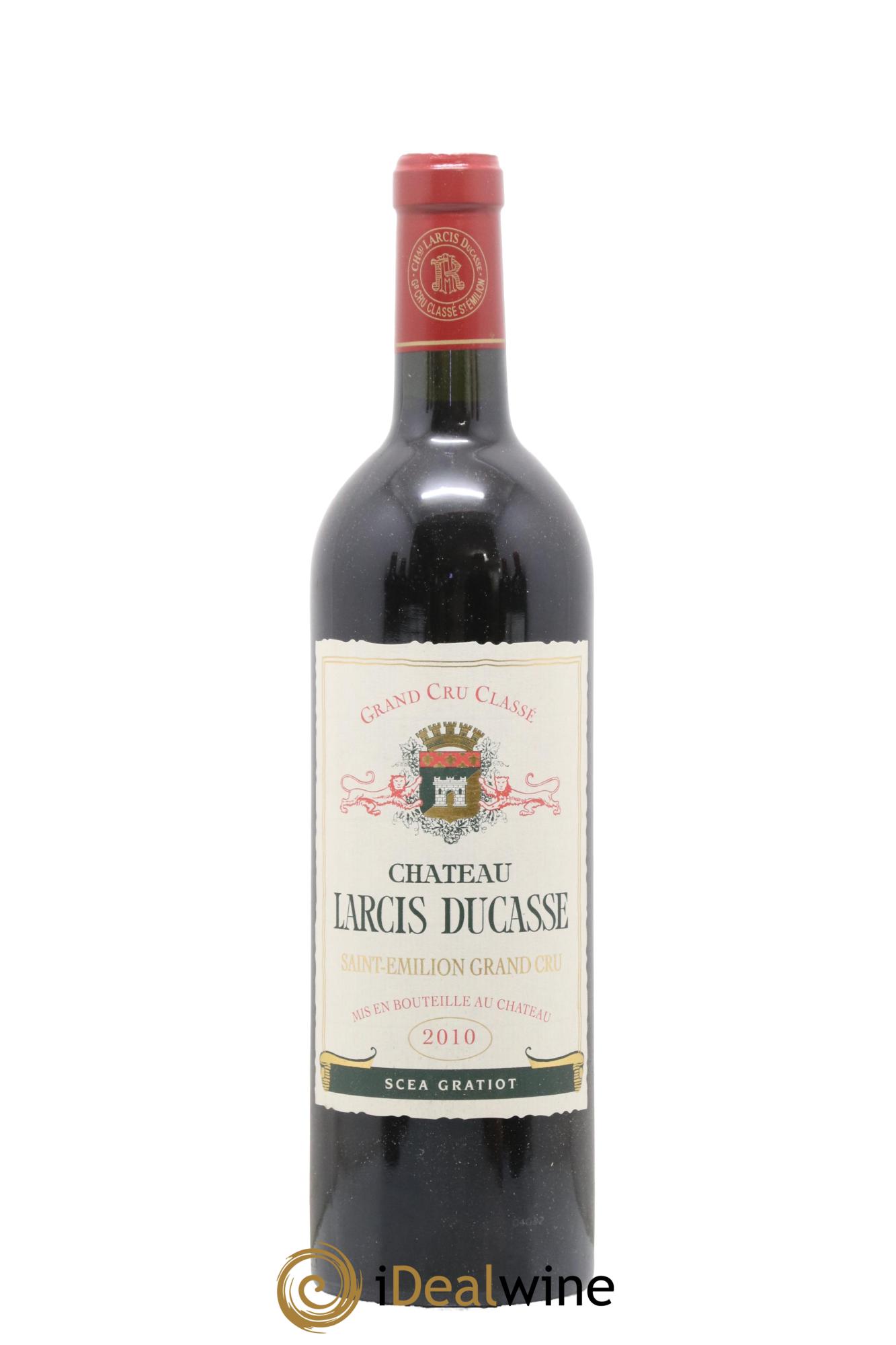 Château Larcis Ducasse 1er Grand Cru Classé B 2010 - Lot de 1 bouteille - 0