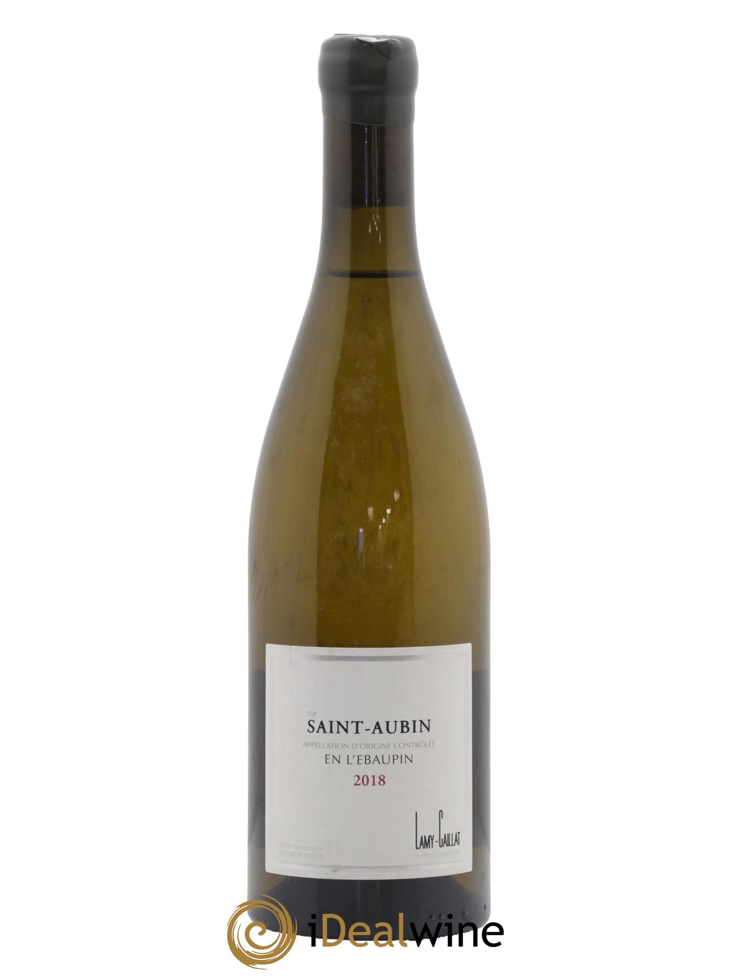 Saint-Aubin En l'Ebaupin Lamy-Caillat (Domaine) 2018 - Lot de 1 bouteille - 0