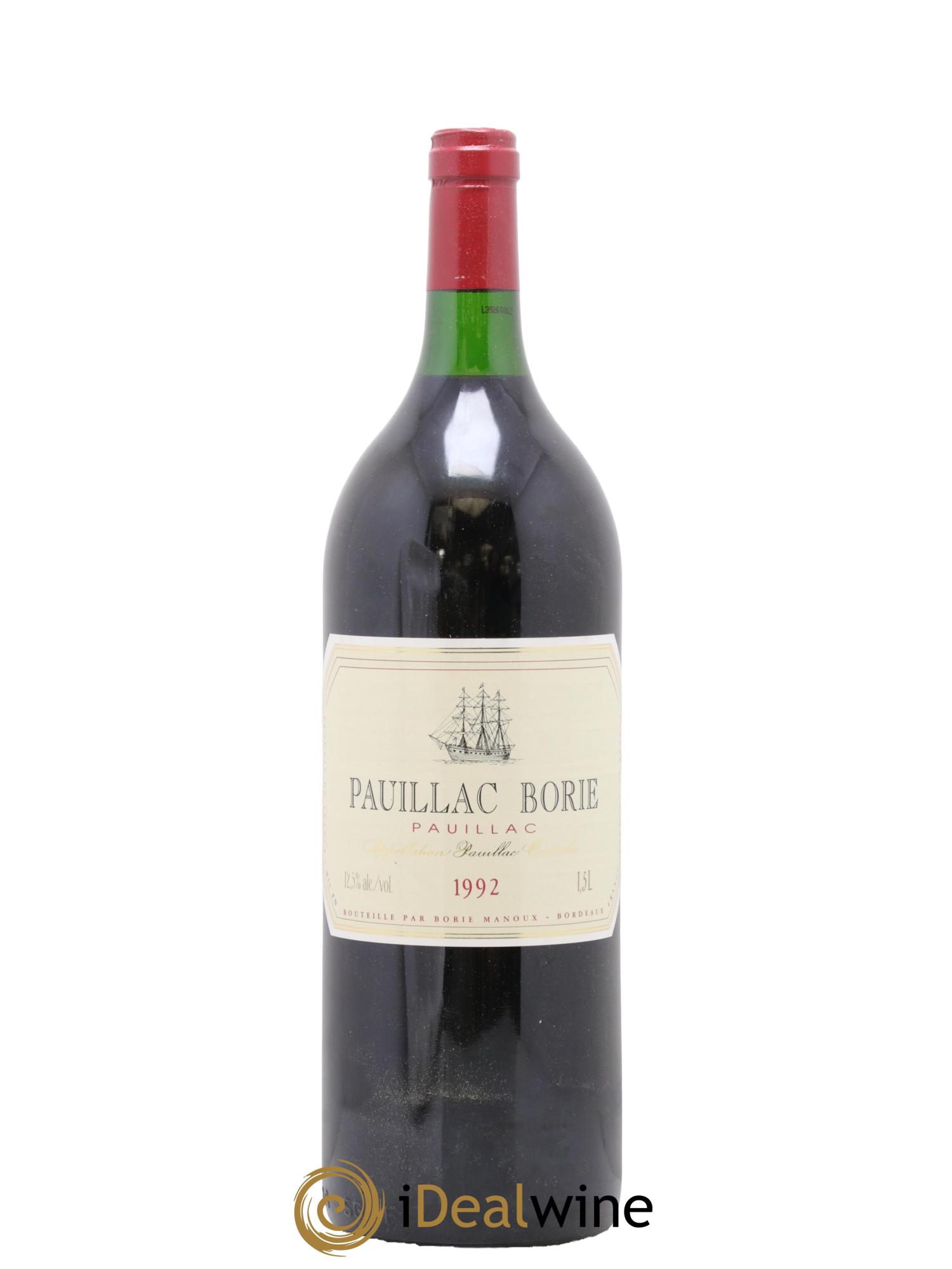 Pauillac Pauillac Borie 1992 - Lot de 1 magnum - 1