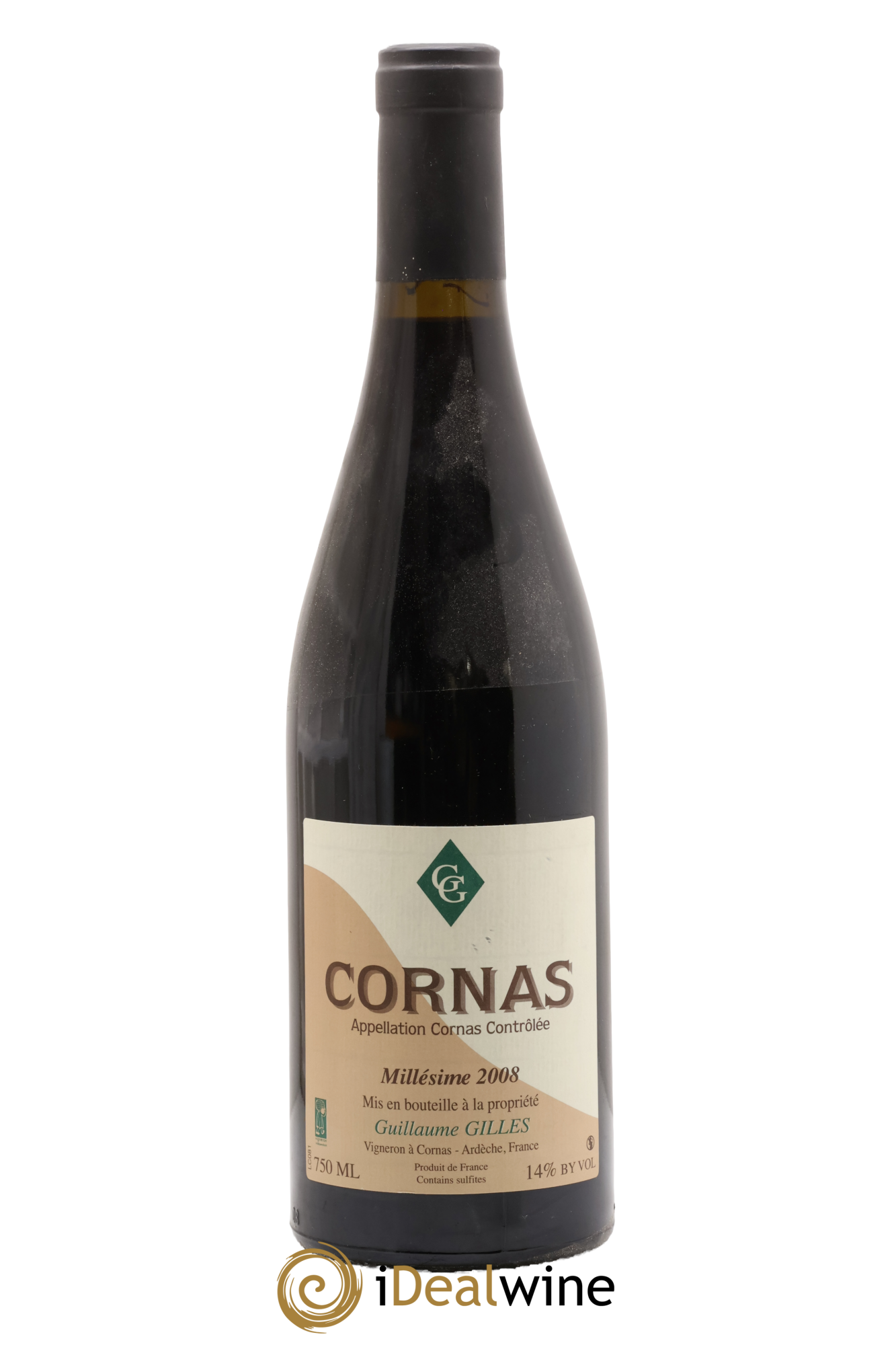 Cornas Guillaume Gilles (Domaine) 2008 - Lot de 1 bouteille - 0