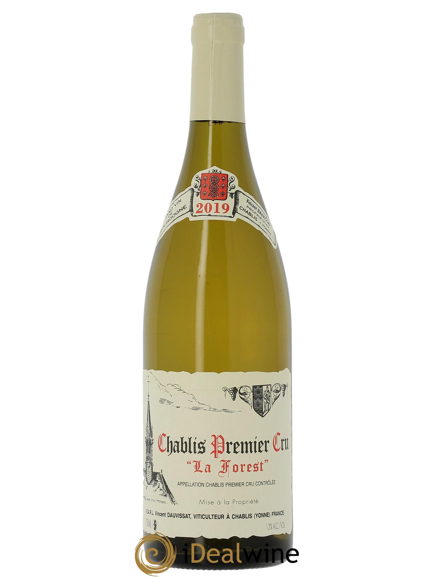 Chablis 1er Cru La Forest Vincent Dauvissat (Domaine)  2019 - Posten von 1 Flasche - 0