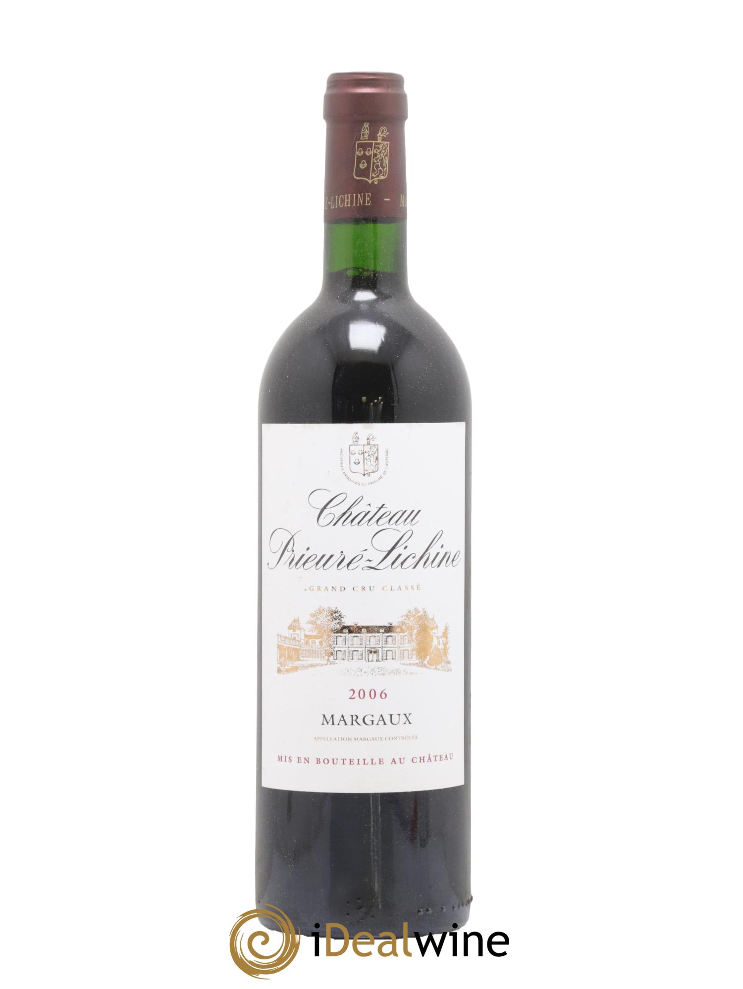 Château Prieuré Lichine 4ème Grand Cru Classé 2006 - Lot of 1 bottle - 0