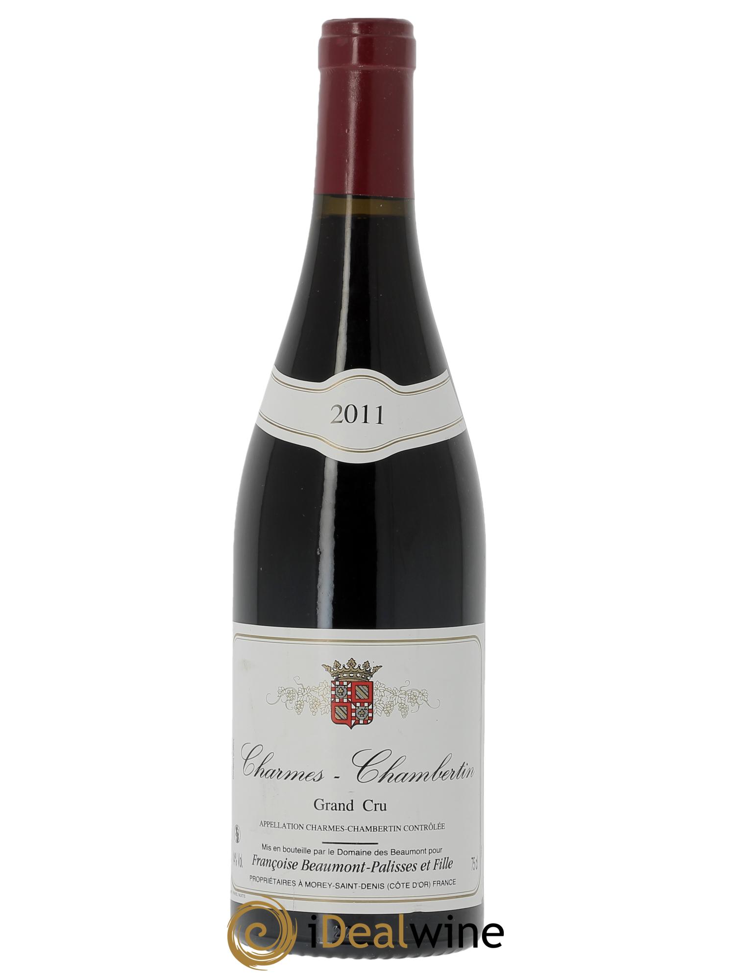 Charmes-Chambertin Grand Cru Charmes Chambertin Grand Cru Françoise Beaumont 2011 - Lot de 1 bouteille - 0