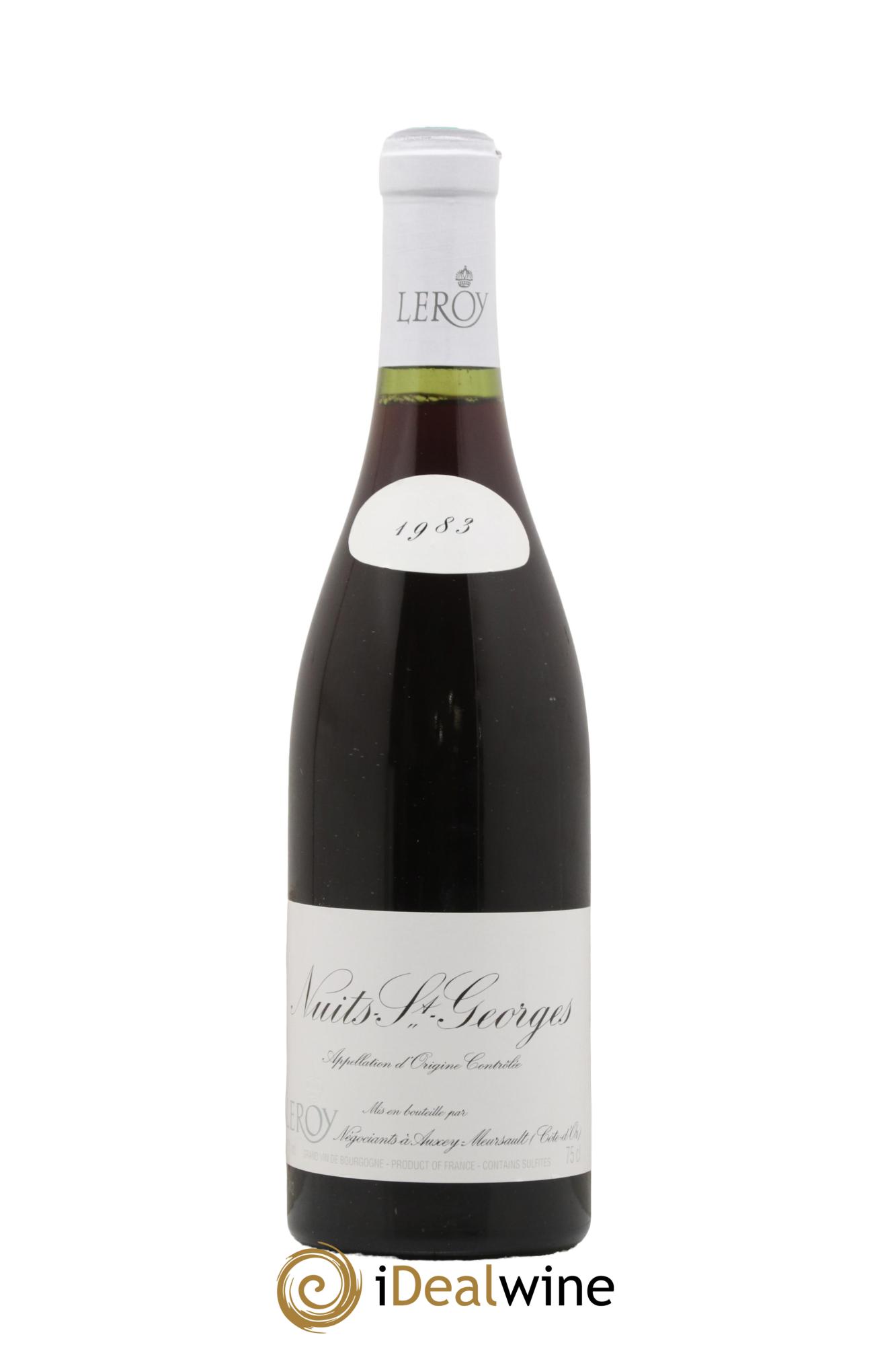 Nuits-Saint-Georges Leroy SA 1983 - Lotto di 1 bottiglia - 0