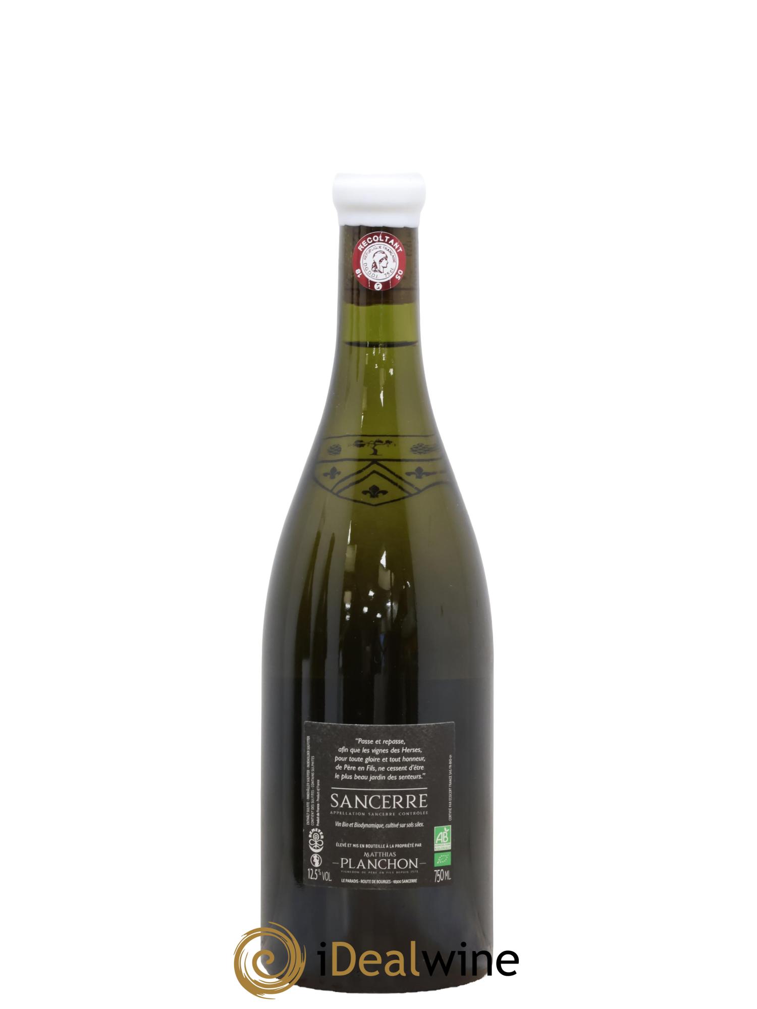 Sancerre Les Herses Planchon 2021 - Lot de 1 bouteille - 1