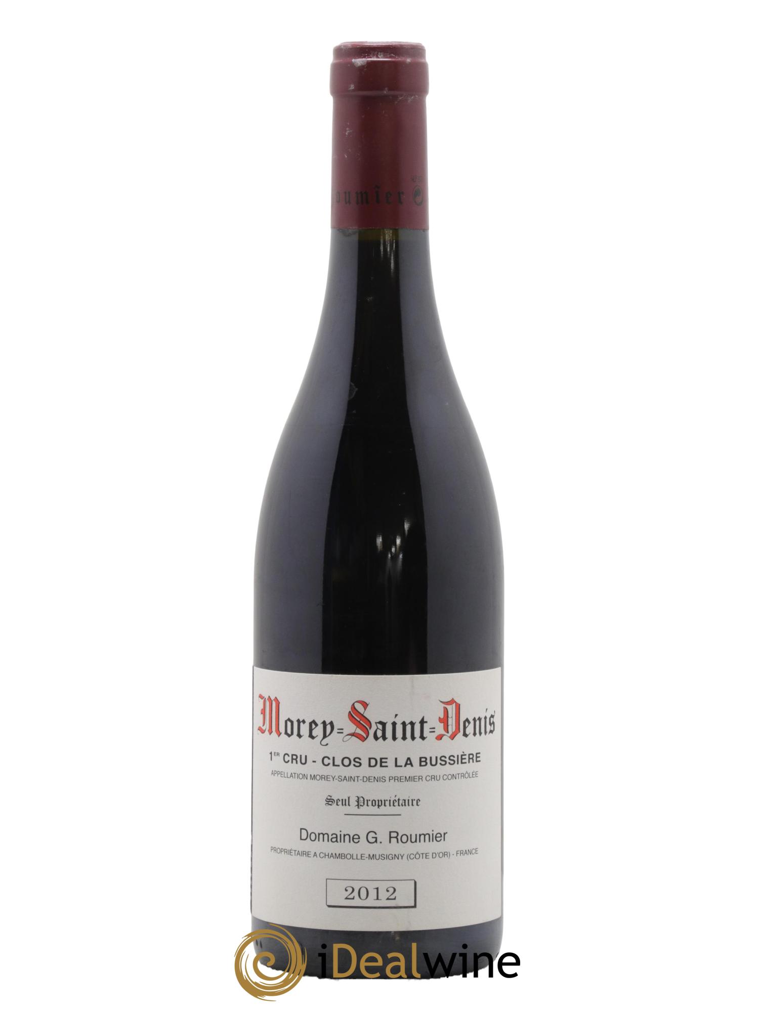 Morey Saint-Denis 1er Cru Clos de la Bussière Georges Roumier (Domaine) 2012 - Lot de 1 bouteille - 0
