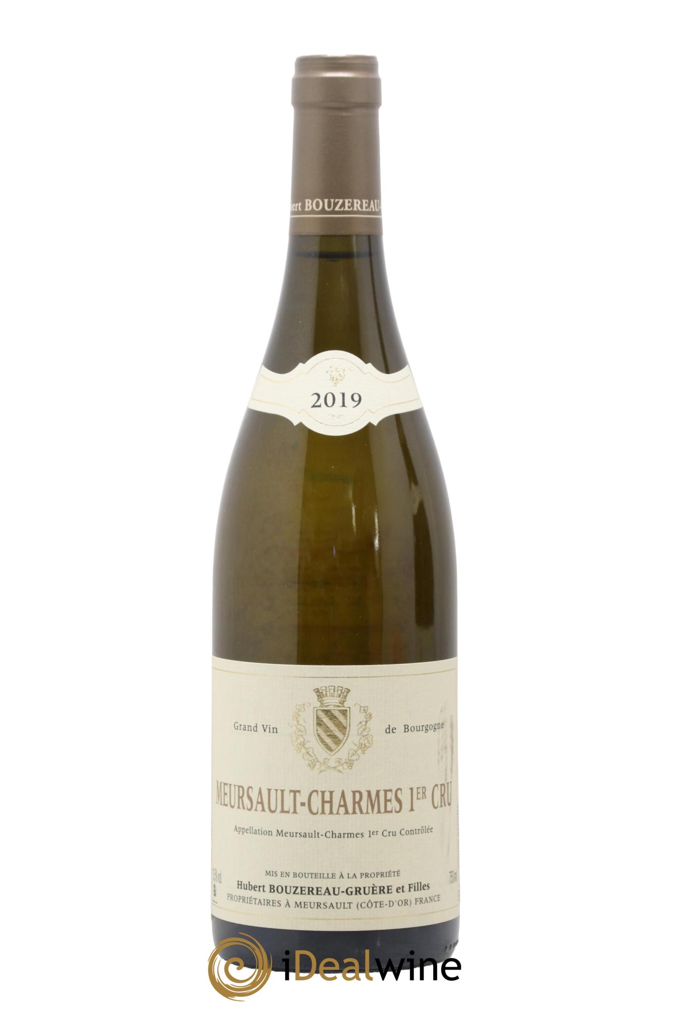 Meursault 1er Cru Charmes Hubert Bouzereau Gruere et Filles 2019 - Posten von 1 Flasche - 0