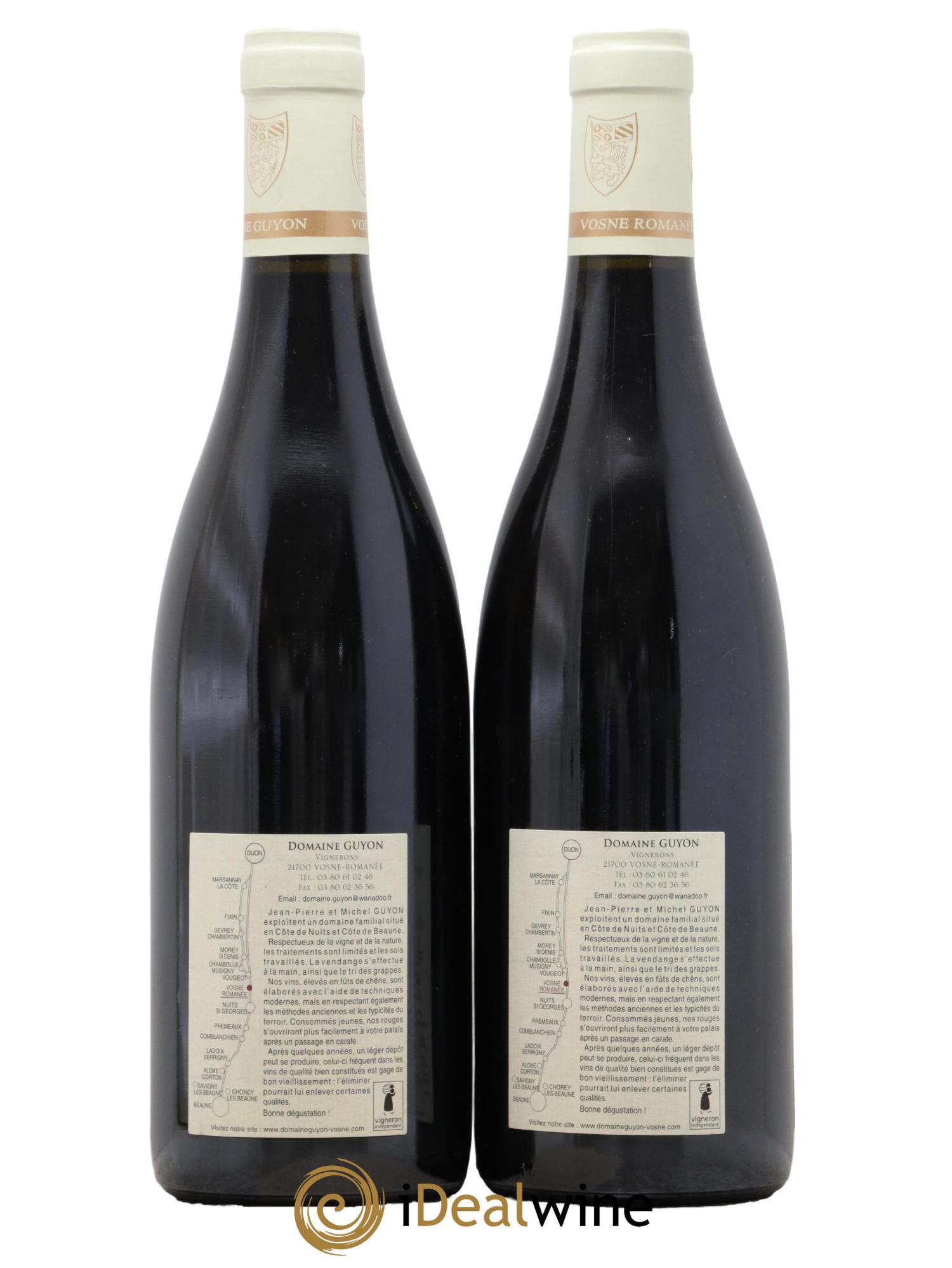 Echezeaux Grand Cru Guyon (Domaine) 2010 - Lot de 2 bouteilles - 1