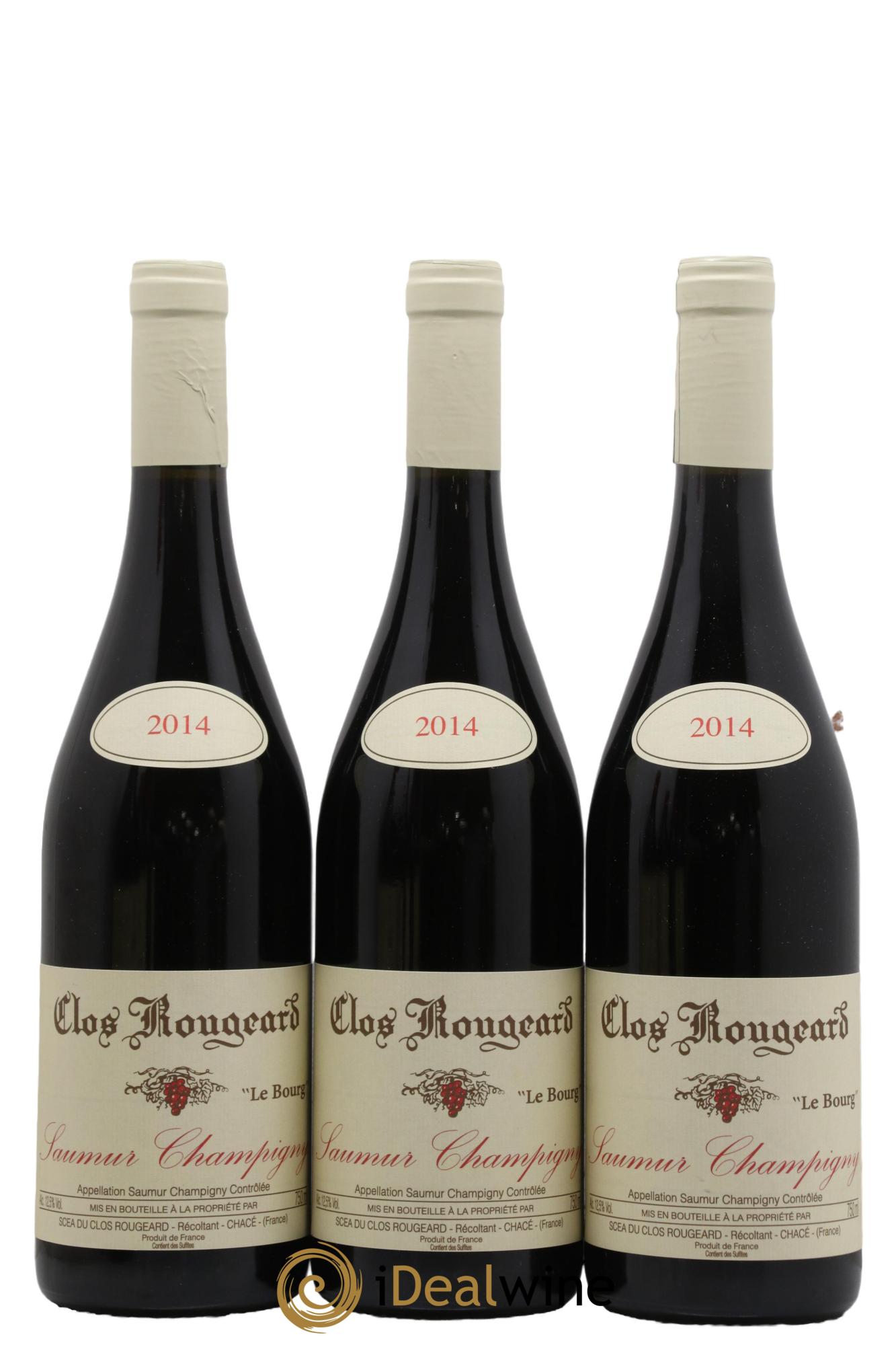 Saumur-Champigny Le Bourg Clos Rougeard  2014 - Lot de 3 bouteilles - 0