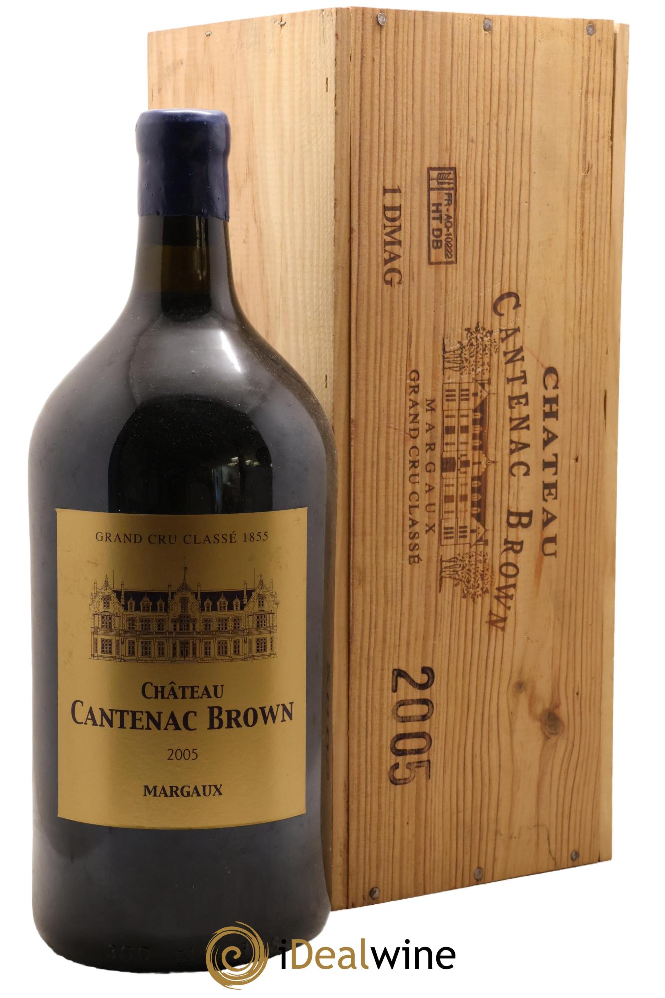 Château Cantenac Brown 3ème Grand Cru Classé 2005 - Lotto di 1 jéroboam - 1