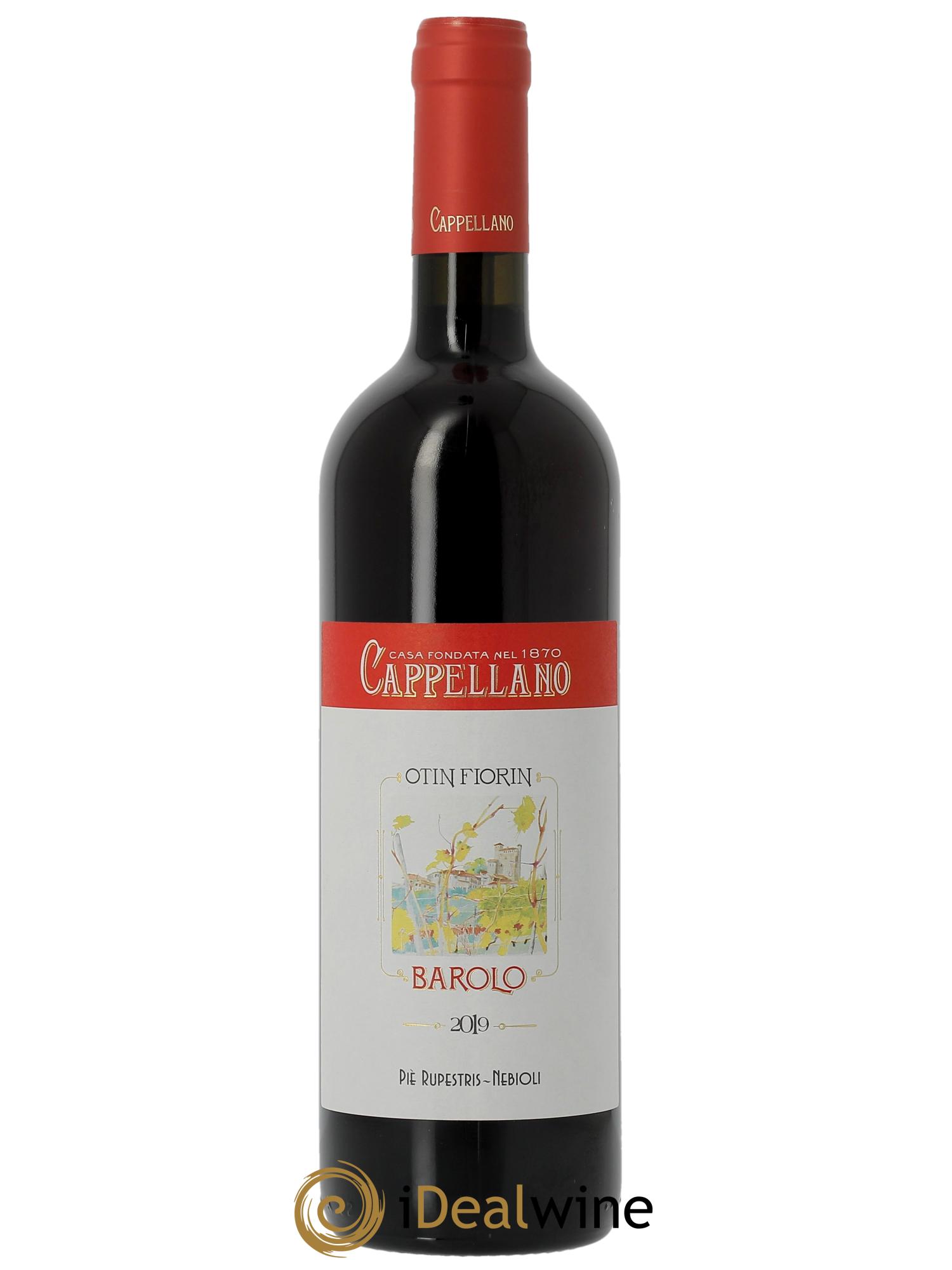 Barolo DOCG Pie Rupestris Cappellano 2019 - Lot of 1 bottle - 0
