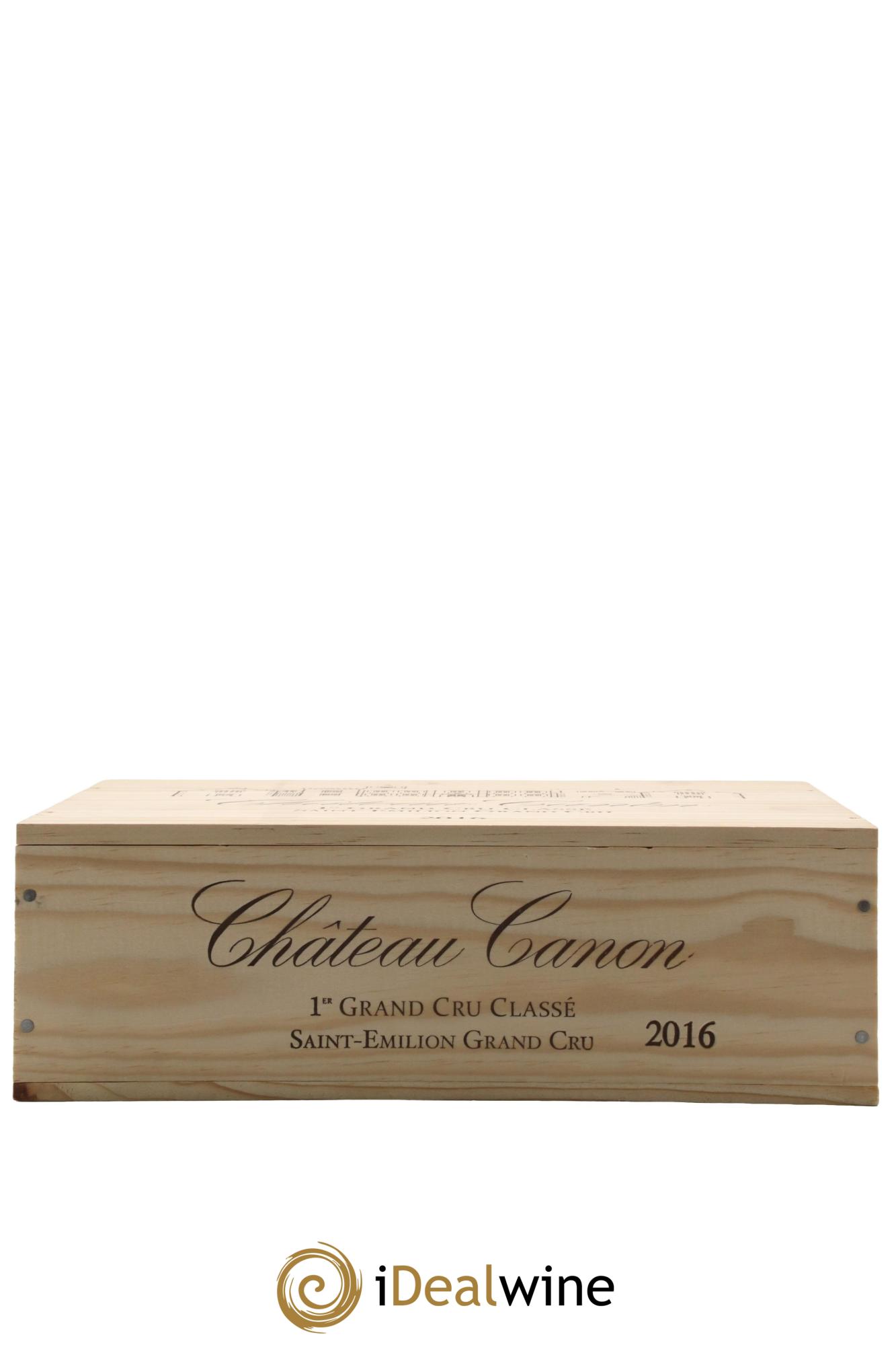 Château Canon 1er Grand Cru Classé B 2016 - Lotto di 3 bottiglie - 1
