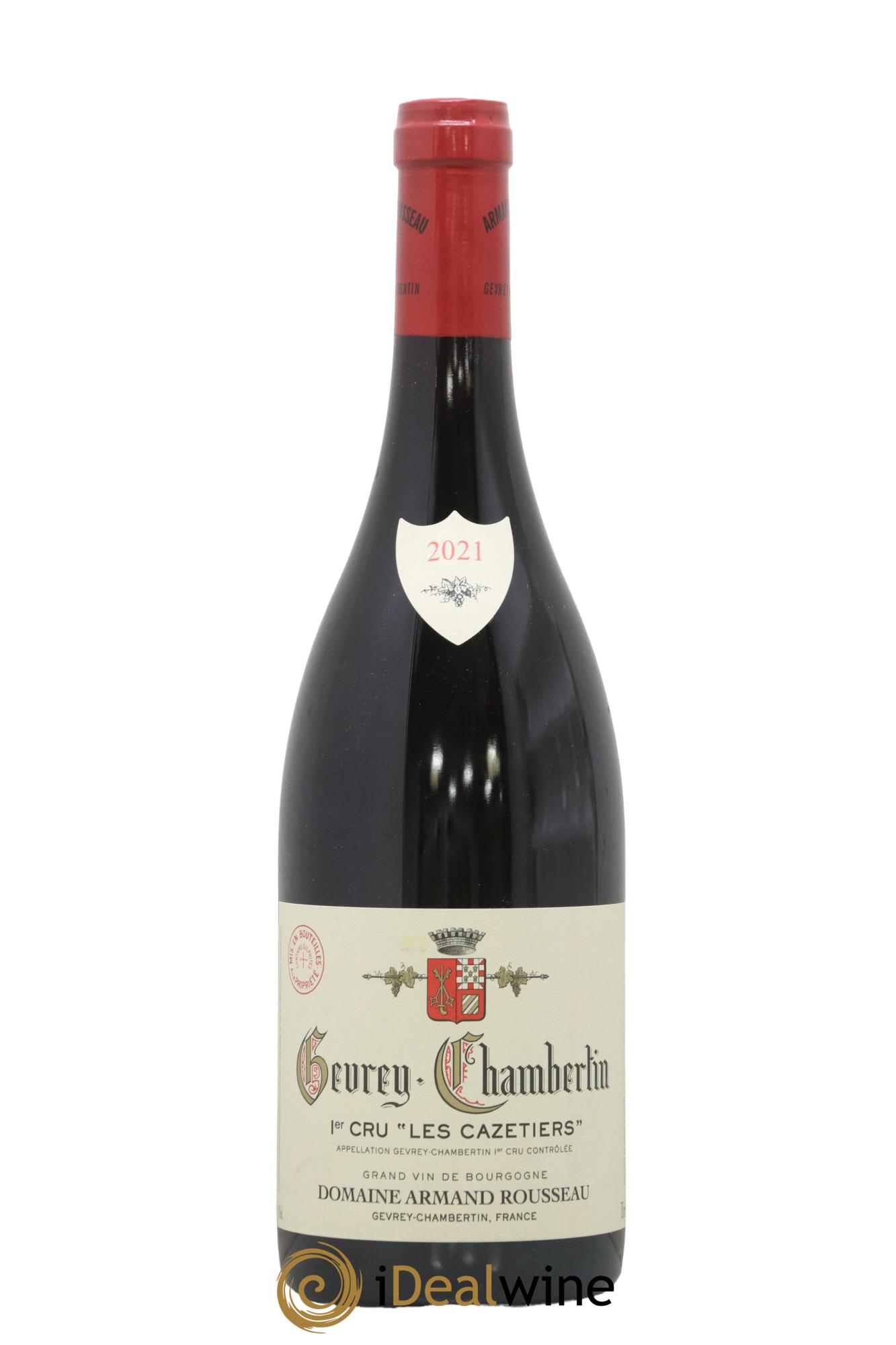 Gevrey-Chambertin 1er Cru Les Cazetiers Armand Rousseau (Domaine) 2021 - Lot de 1 bouteille - 0