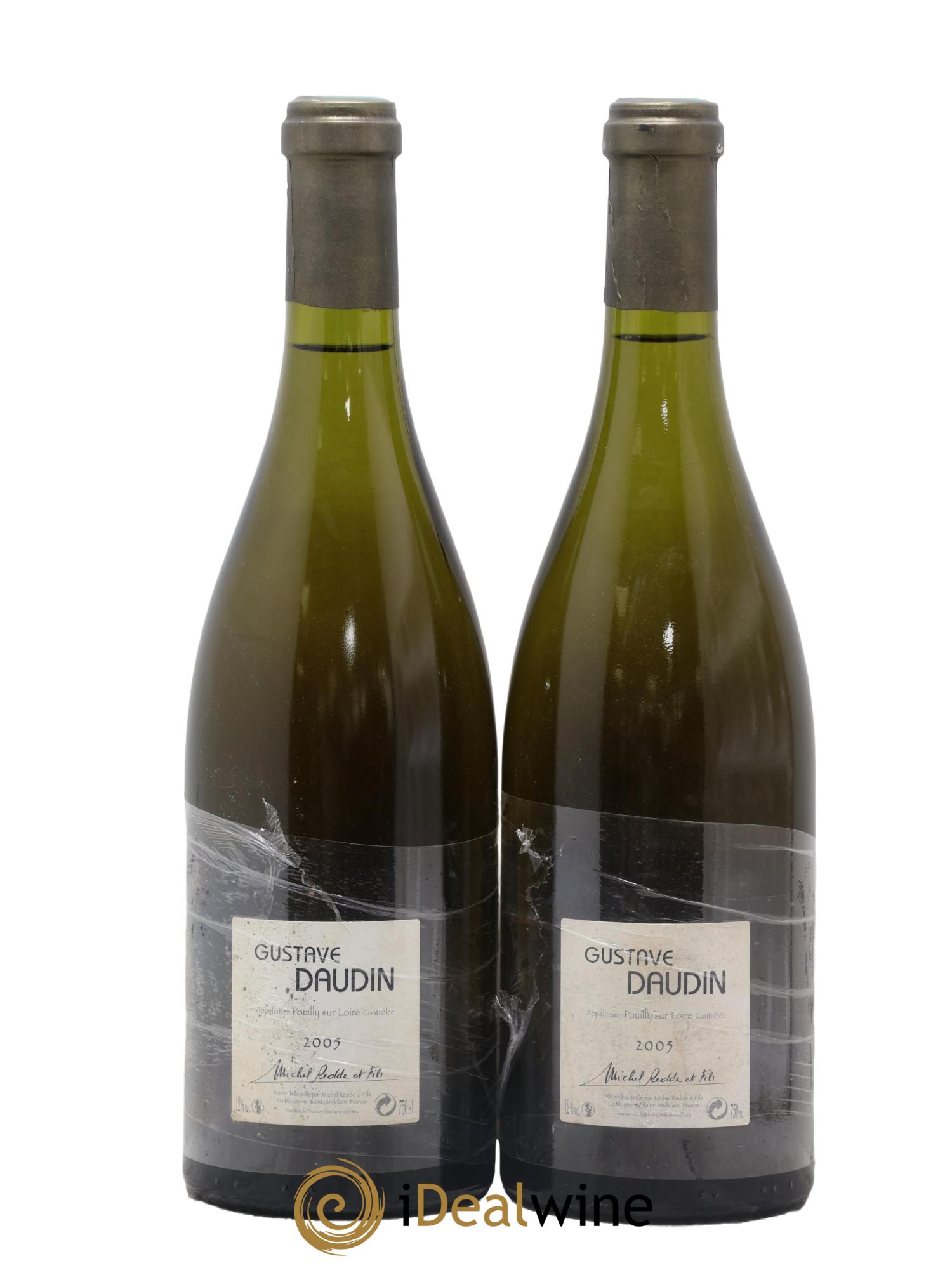 Pouilly-sur-Loire Gustave Daudin Michel Redde & Fils 2005 - Lotto di 2 bottiglie - 1