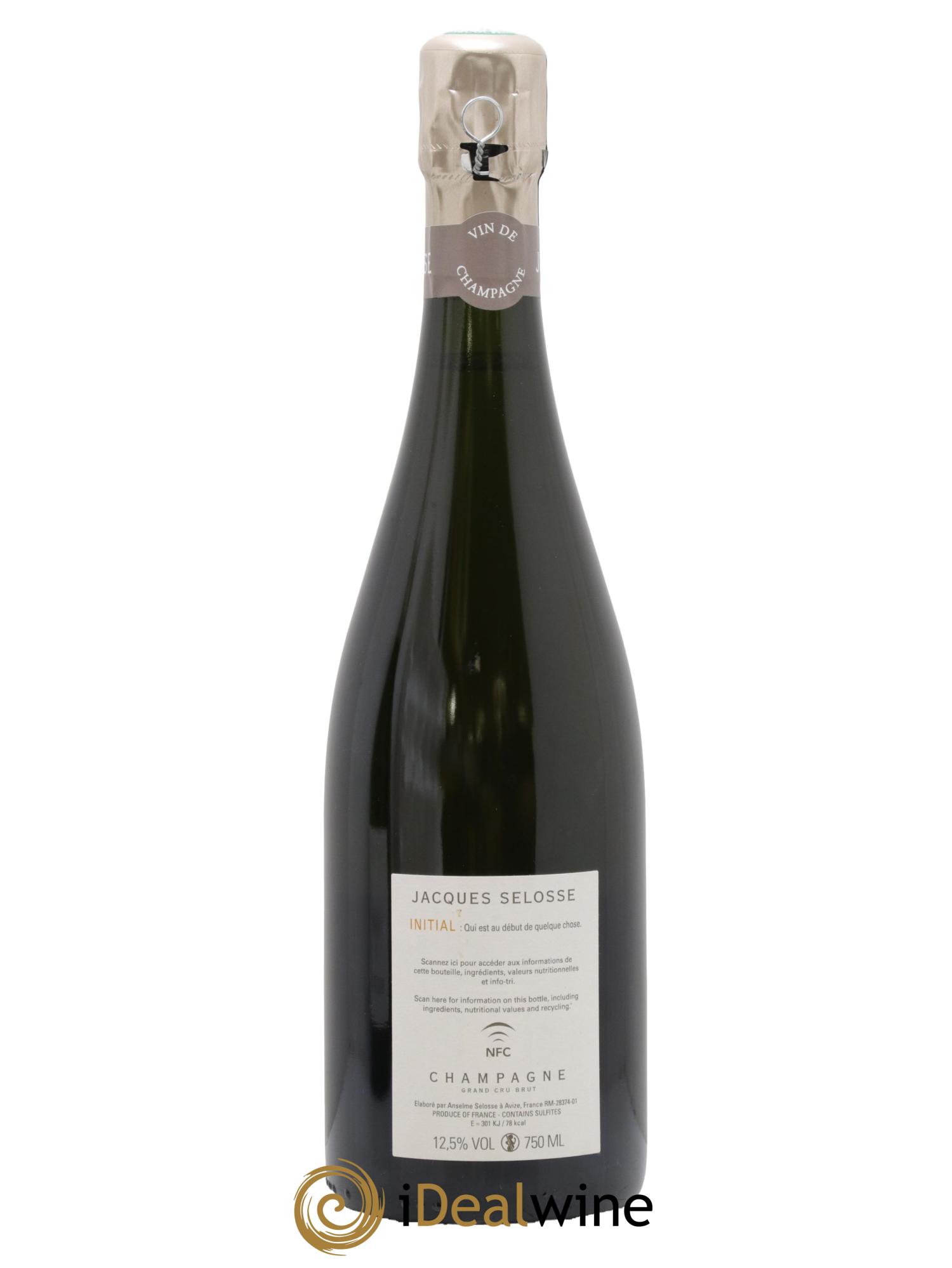 Initial Brut Jacques Selosse - Lot de 1 bouteille - 1