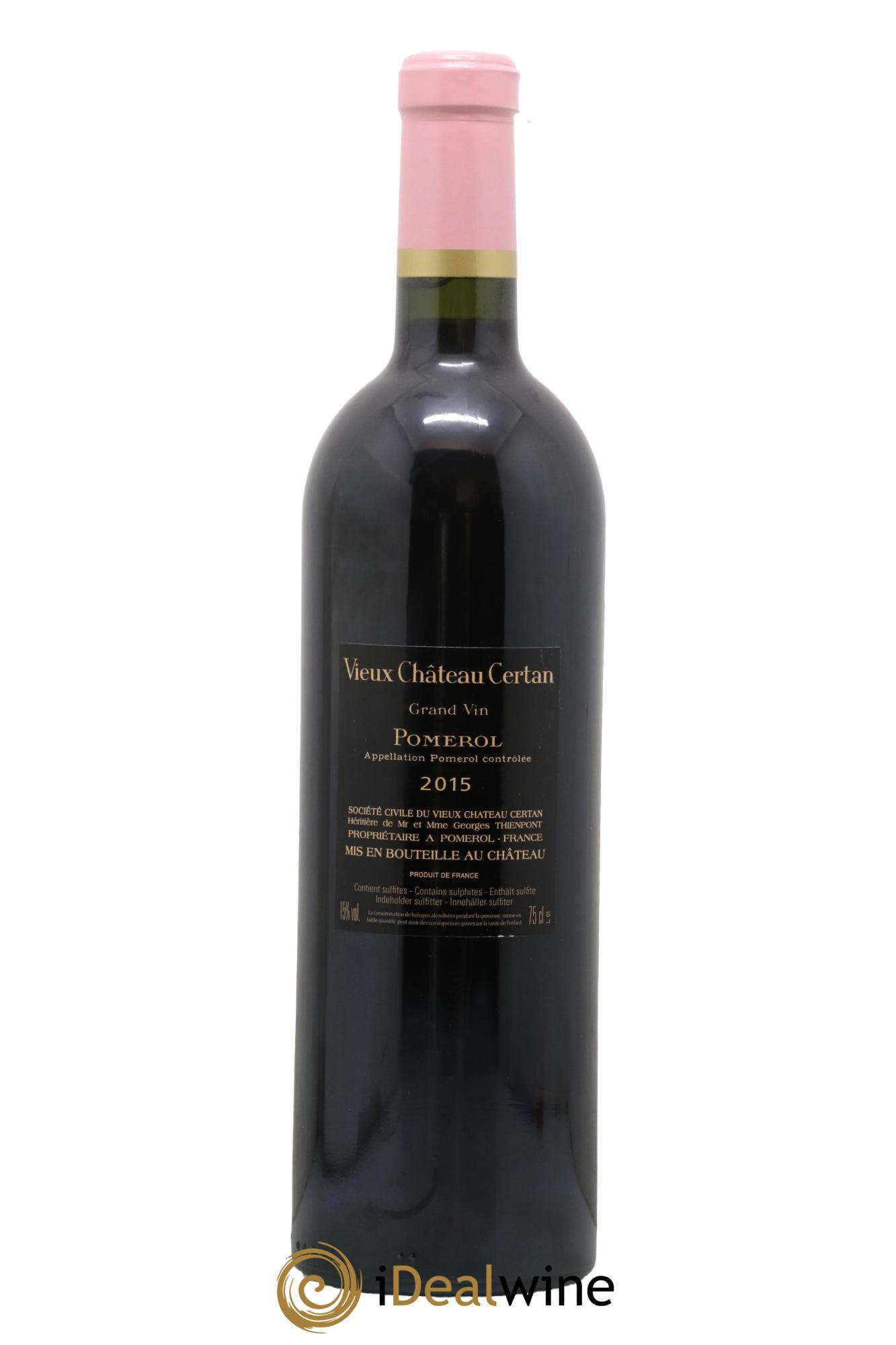 Vieux Château Certan 2015 - Posten von 1 Flasche - 1