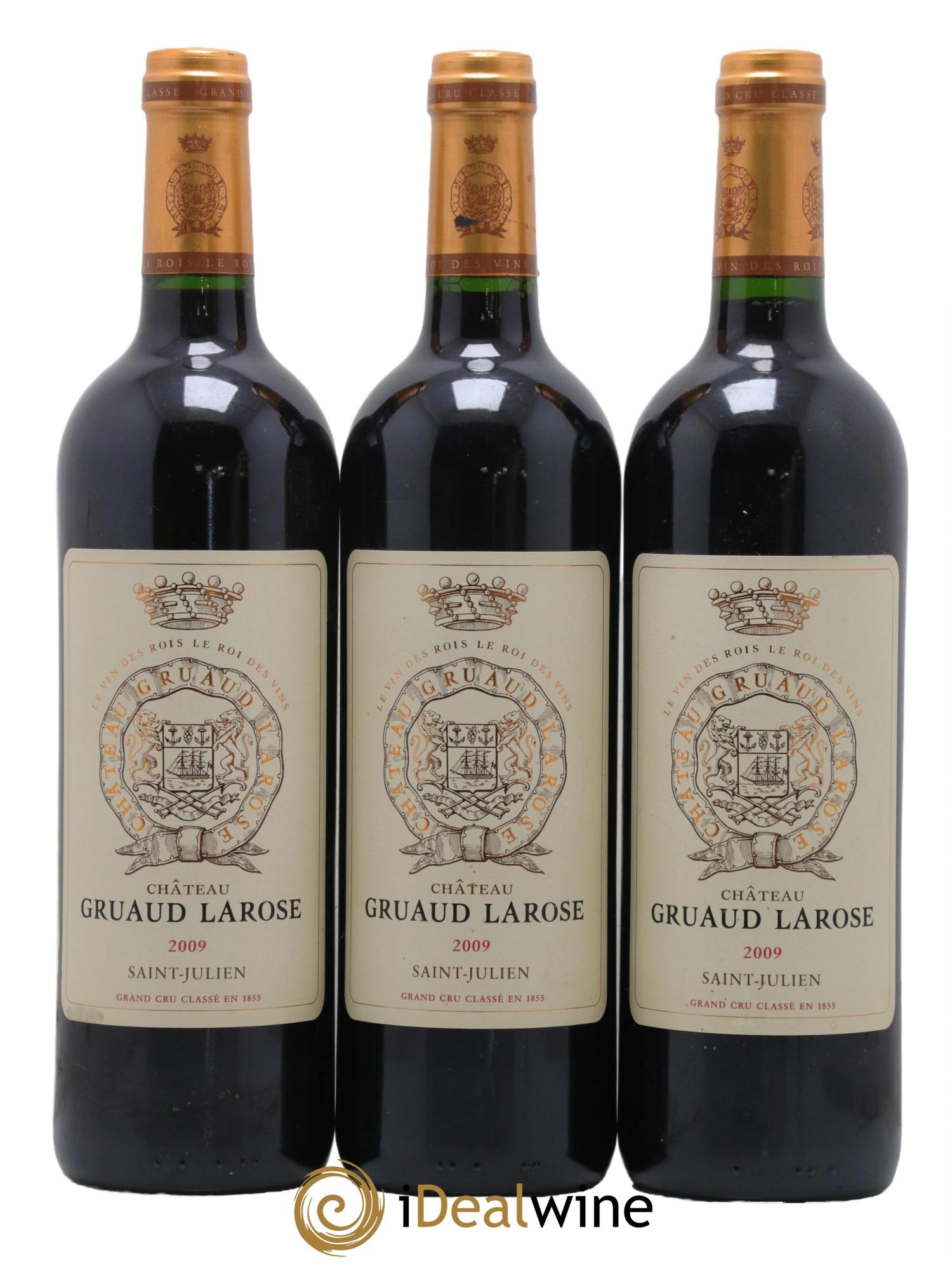 Château Gruaud Larose 2ème Grand Cru Classé 2009 - Lot de 3 bouteilles - 0
