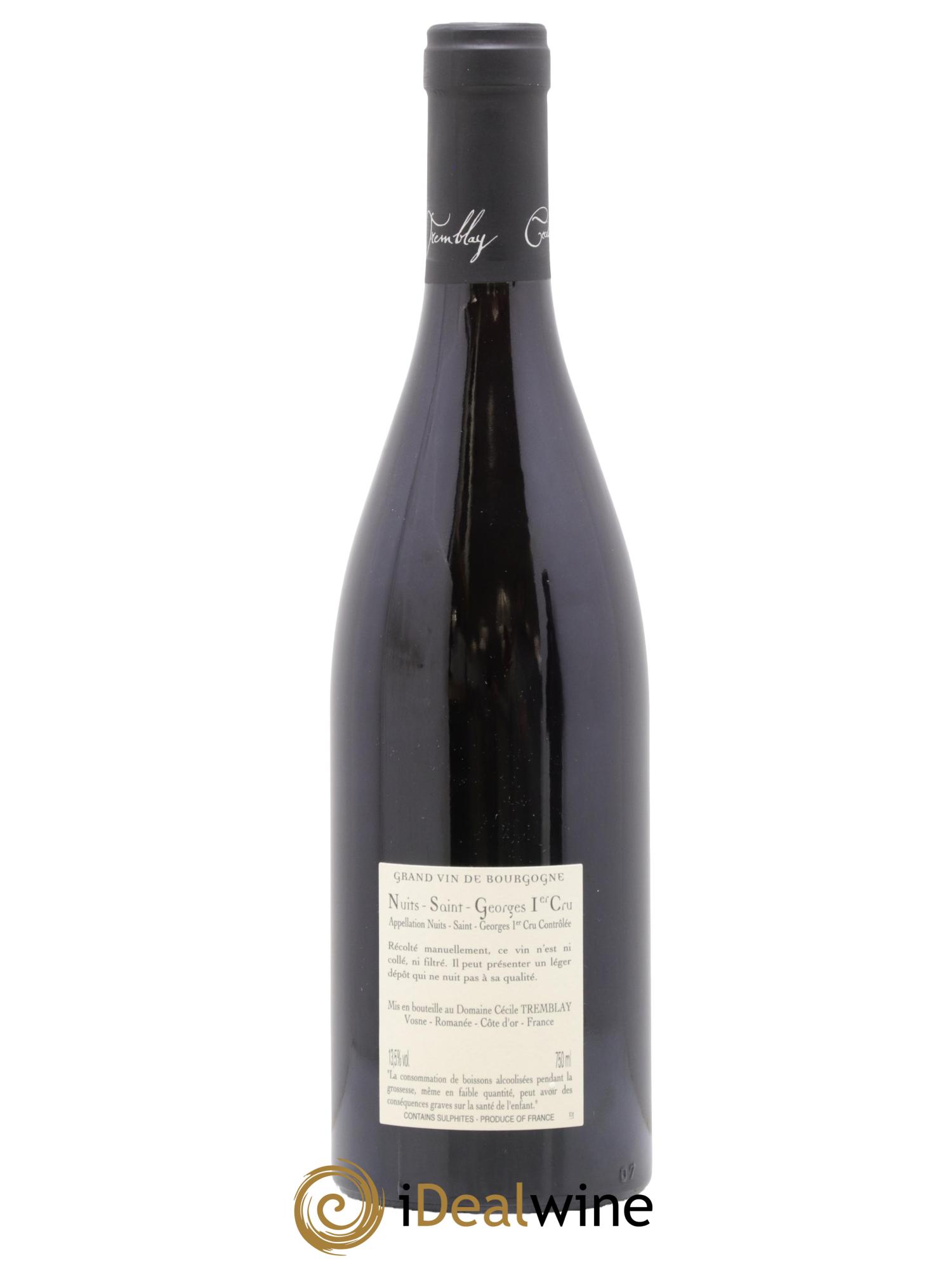 Nuits-Saint-Georges 1er Cru Les Murgers Cécile Tremblay 2021 - Lotto di 1 bottiglia - 1