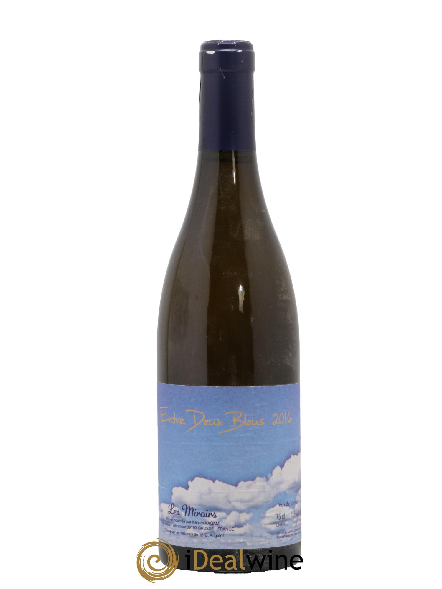 Vin de France Entre Deux Bleus Les saugettes Kenjiro Kagami - Domaine des Miroirs 2016 - Lot de 1 bouteille - 0