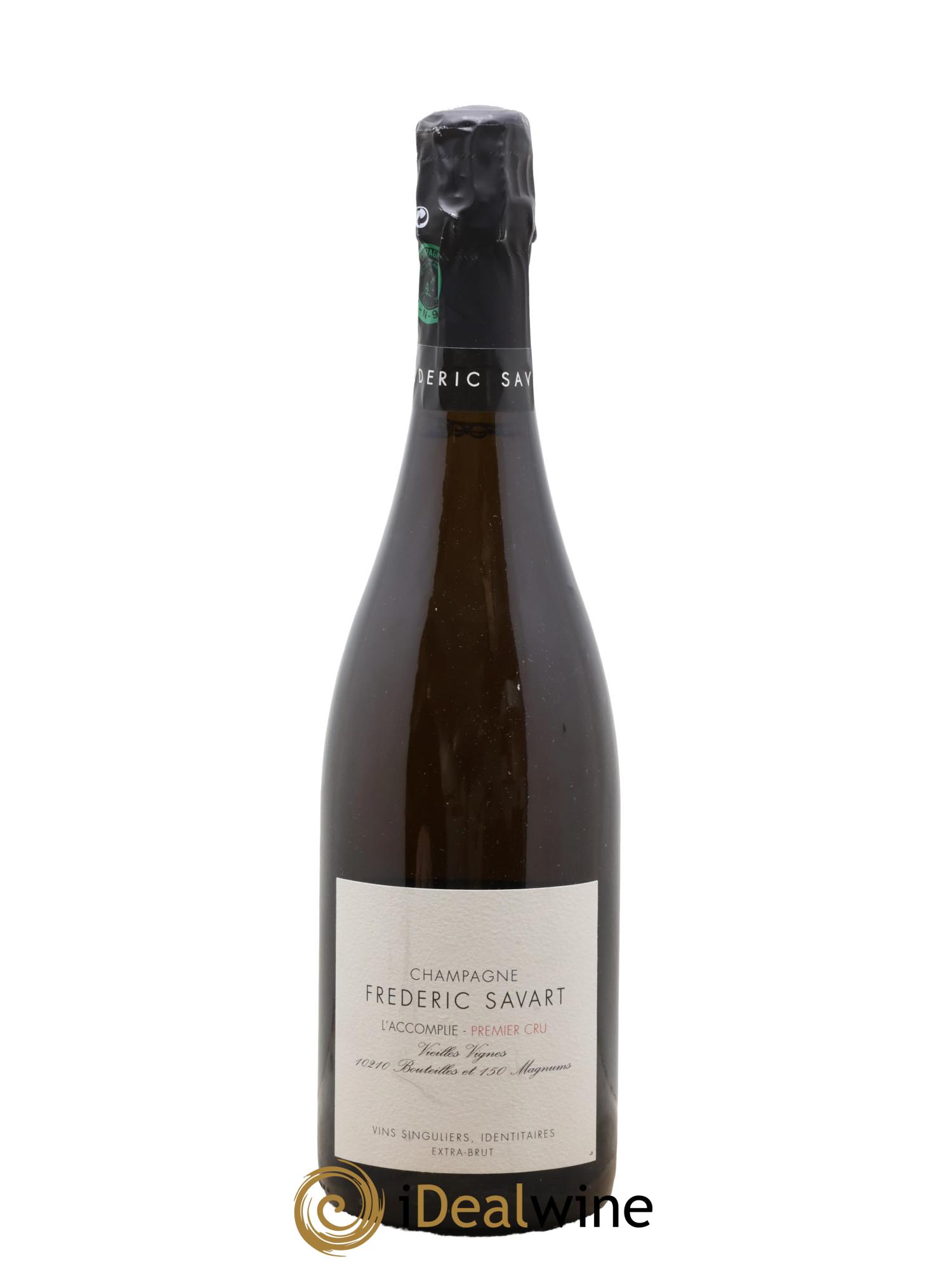 L'Accomplie 1er Cru Extra-Brut Vieilles Vignes Frédéric Savart - Lot of 1 bottle - 0
