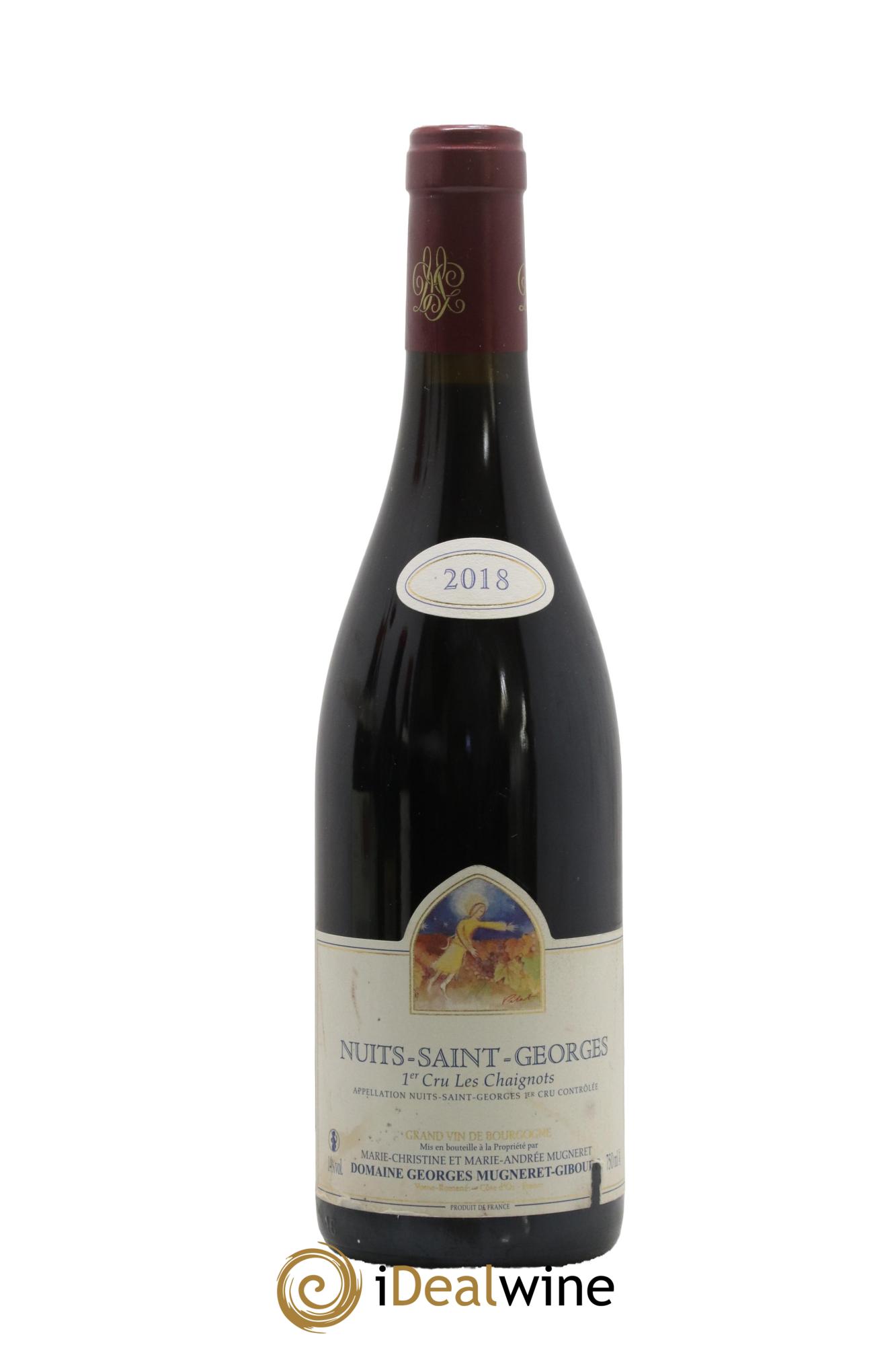 Nuits-Saint-Georges 1er Cru Les Chaignots Mugneret-Gibourg (Domaine) 2018 - Lot de 1 bouteille - 0