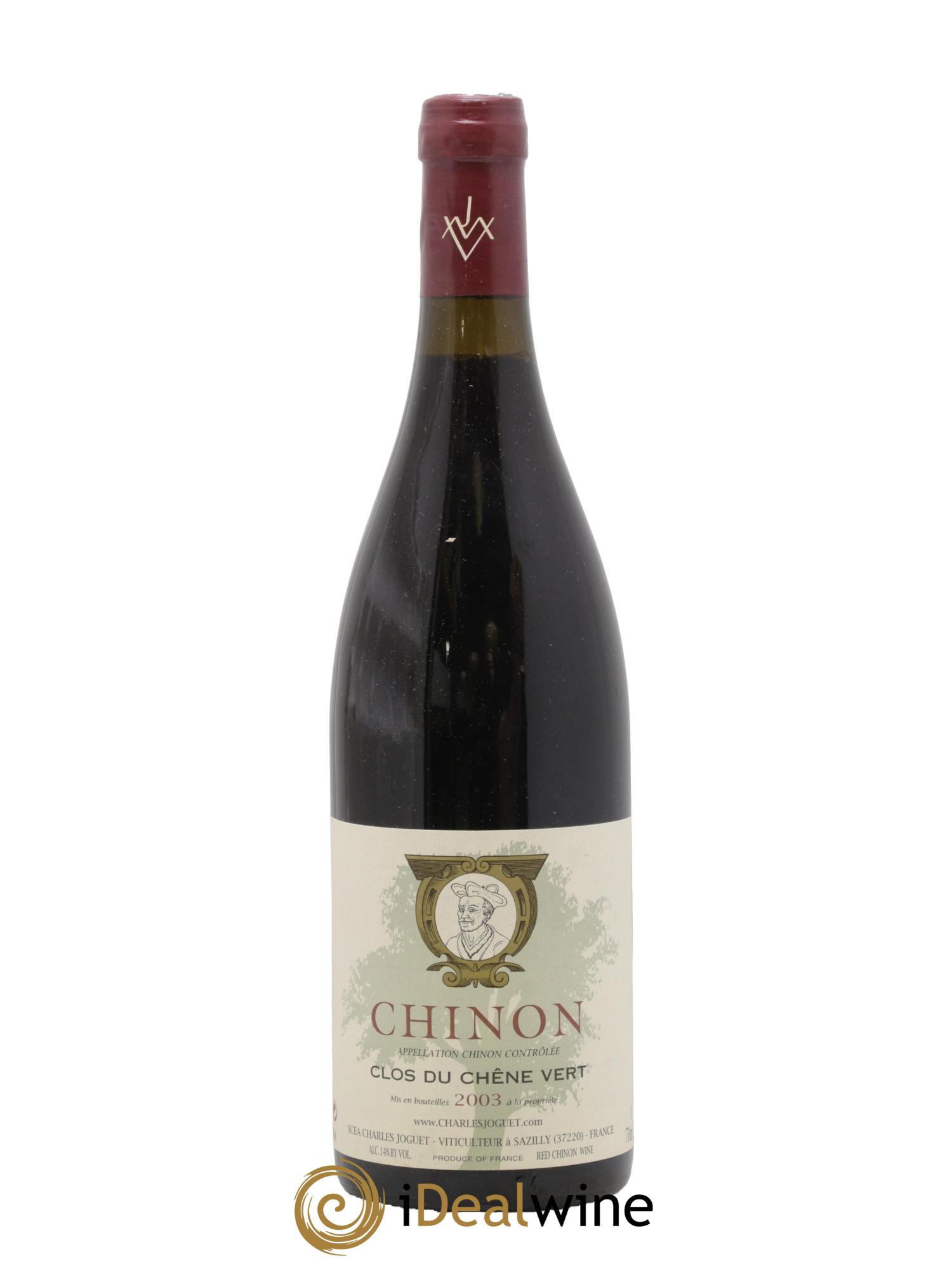 Chinon Clos du Chêne Vert Charles Joguet 2003 - Lot de 1 bouteille - 0