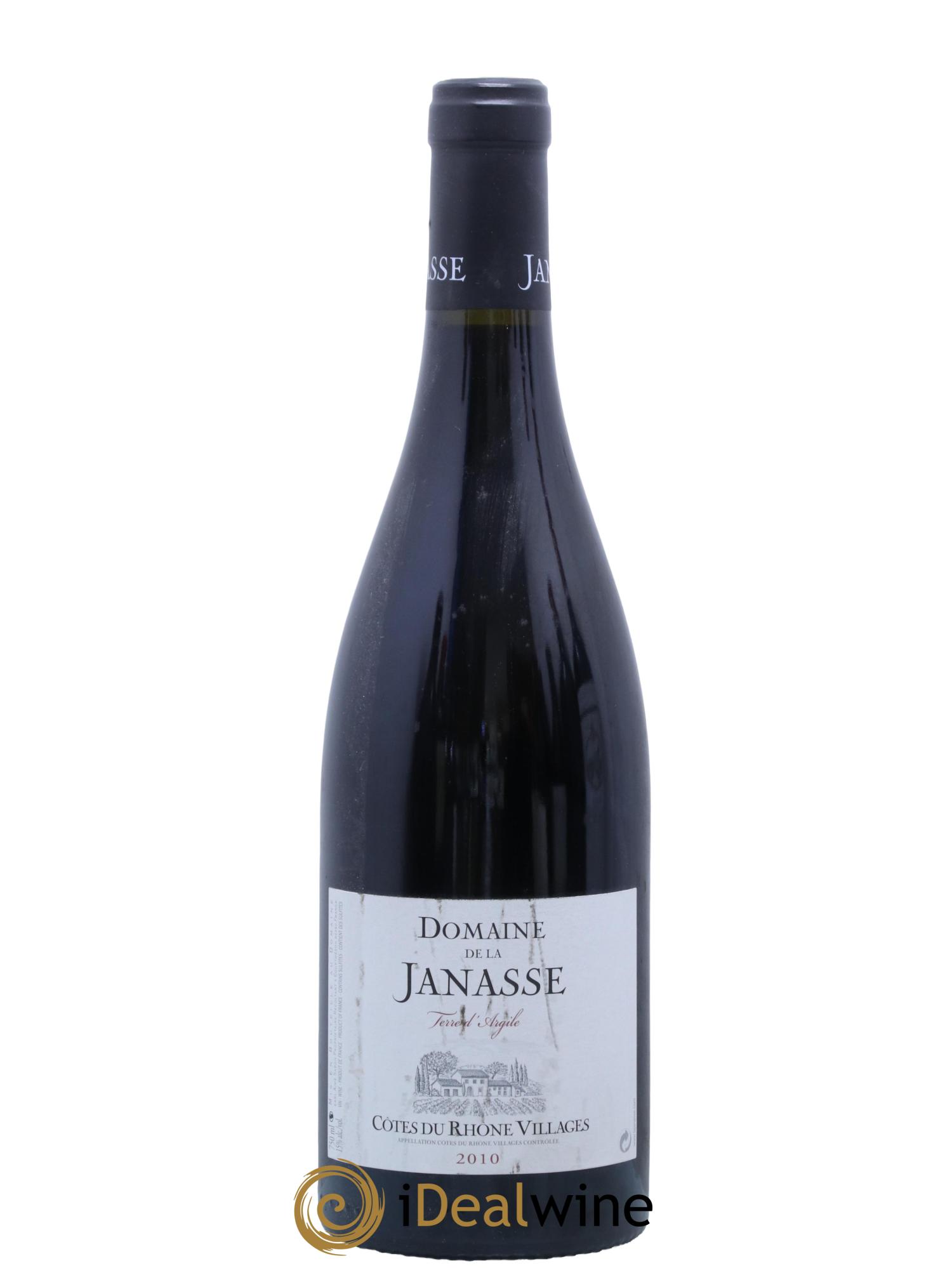 Côtes-du-Rhône-Villages Terre d'Argile La Janasse (Domaine de) 2010 - Lot de 1 bouteille - 0