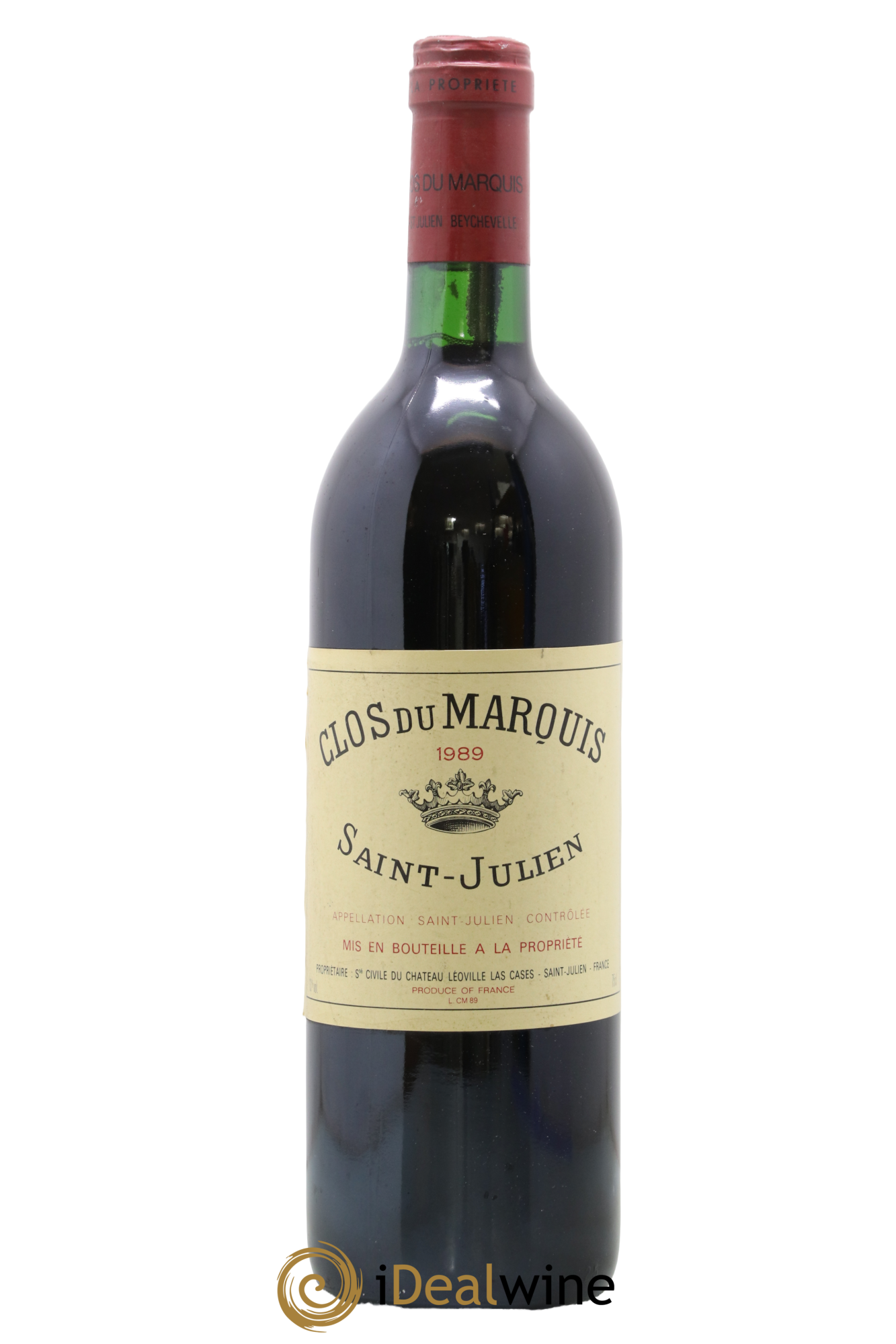 Clos du Marquis 1989 - Lot de 1 bouteille - 0