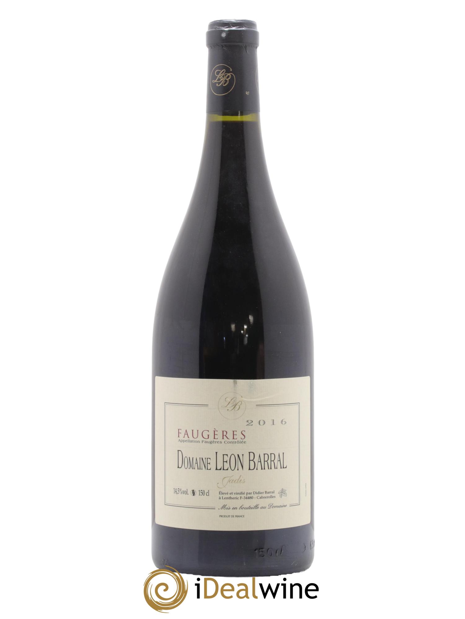 Faugères Jadis Domaine Léon Barral 2016 - Lotto di 1 magnum - 0