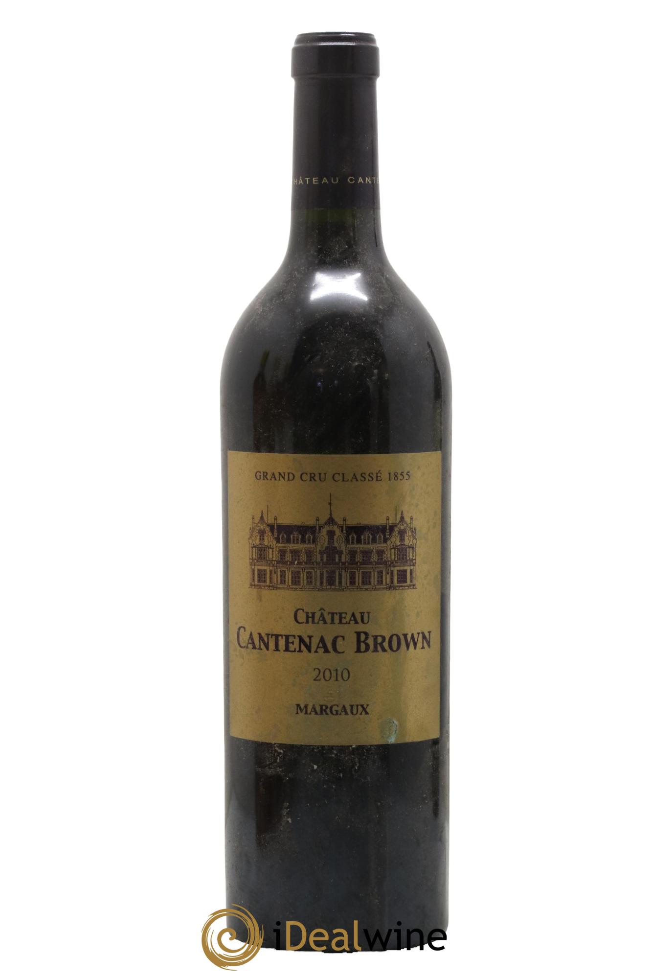 Château Cantenac Brown 3ème Grand Cru Classé 2010 - Lot de 1 bouteille - 0