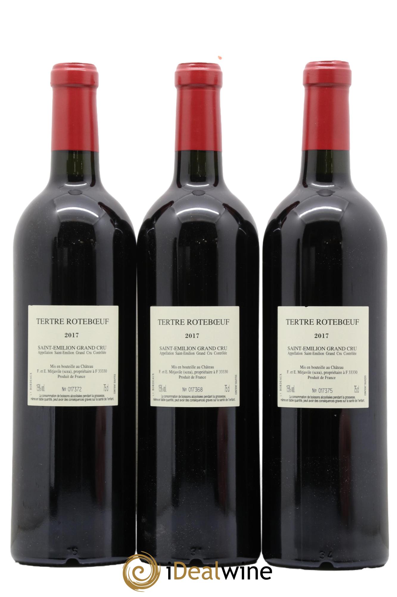 Château Tertre Roteboeuf 2017 - Posten von 3 Flaschen - 1