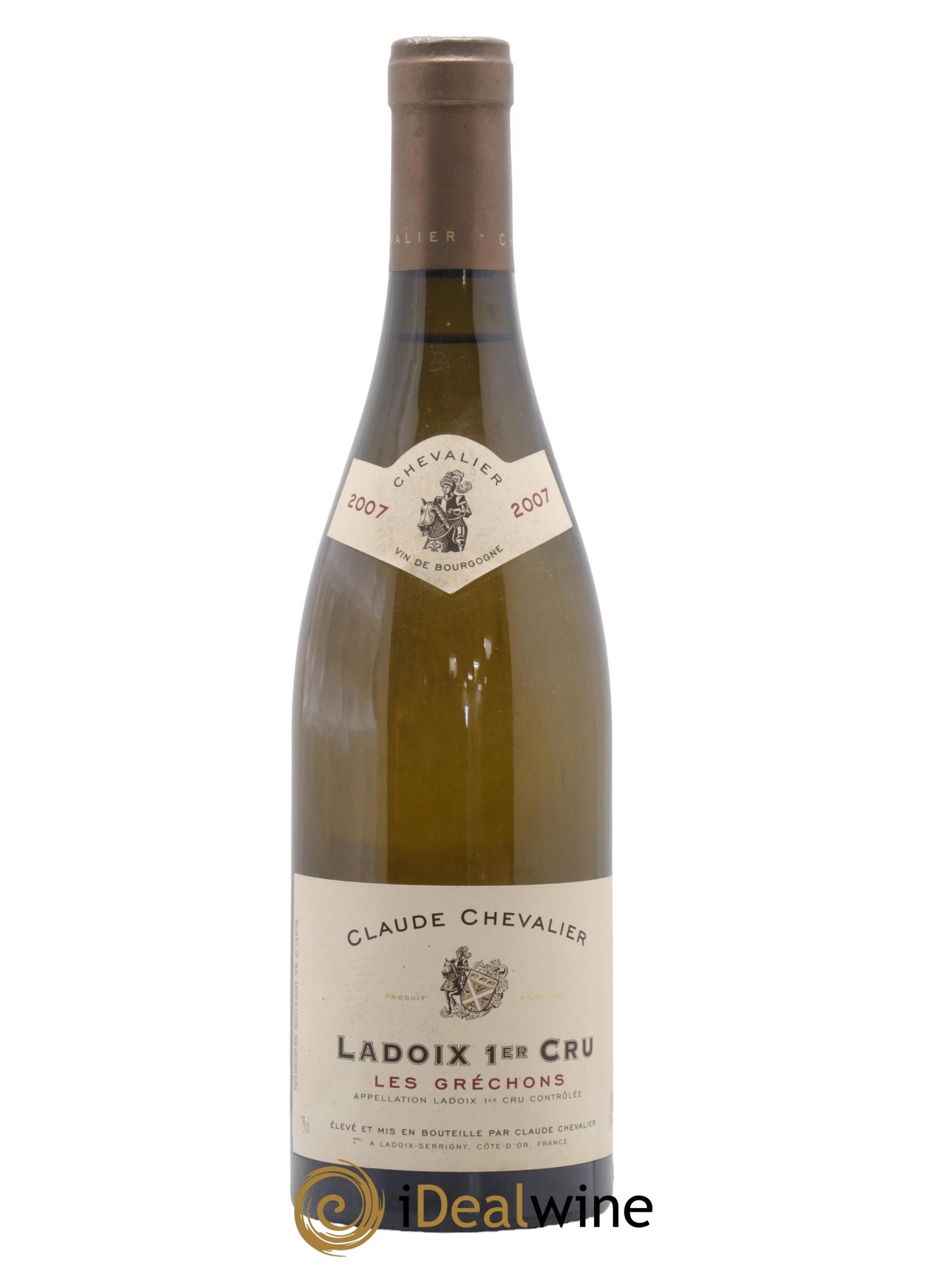 Ladoix 1er Cru Les Gréchons Domaine Chevalier et Fils 2007 - Lot de 1 bouteille - 0