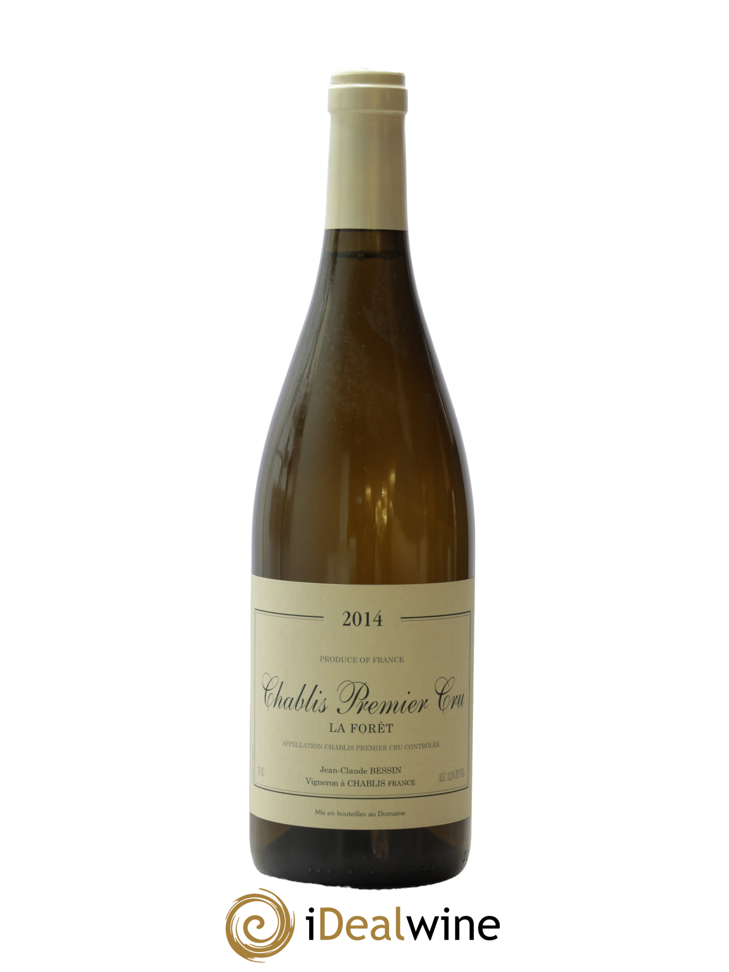 Chablis 1er Cru La Forêt Jean-Claude & Romain Bessin 2014 - Lot de 1 bouteille - 0