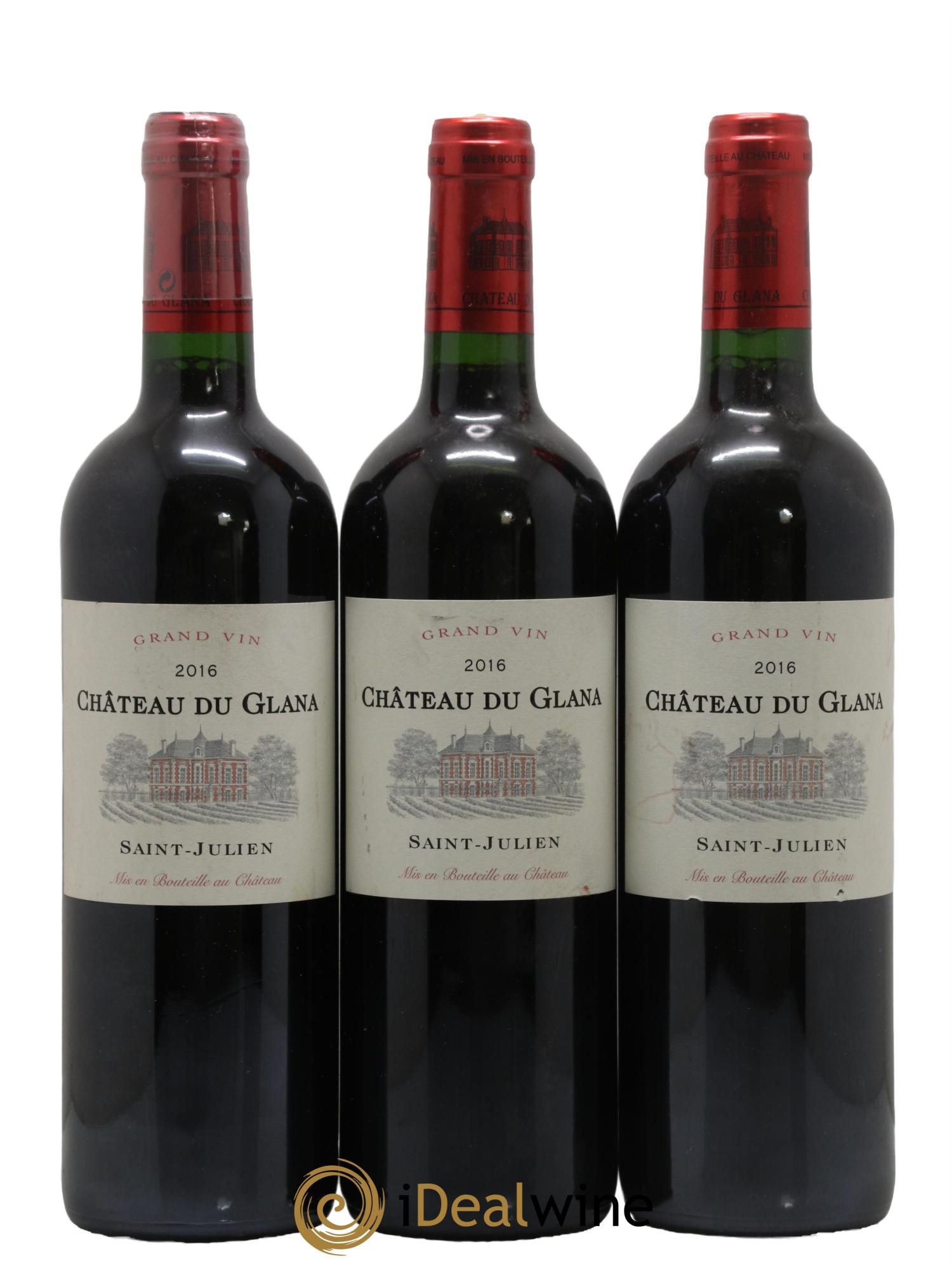 Château du Glana 2016 - Lot de 3 bouteilles - 0