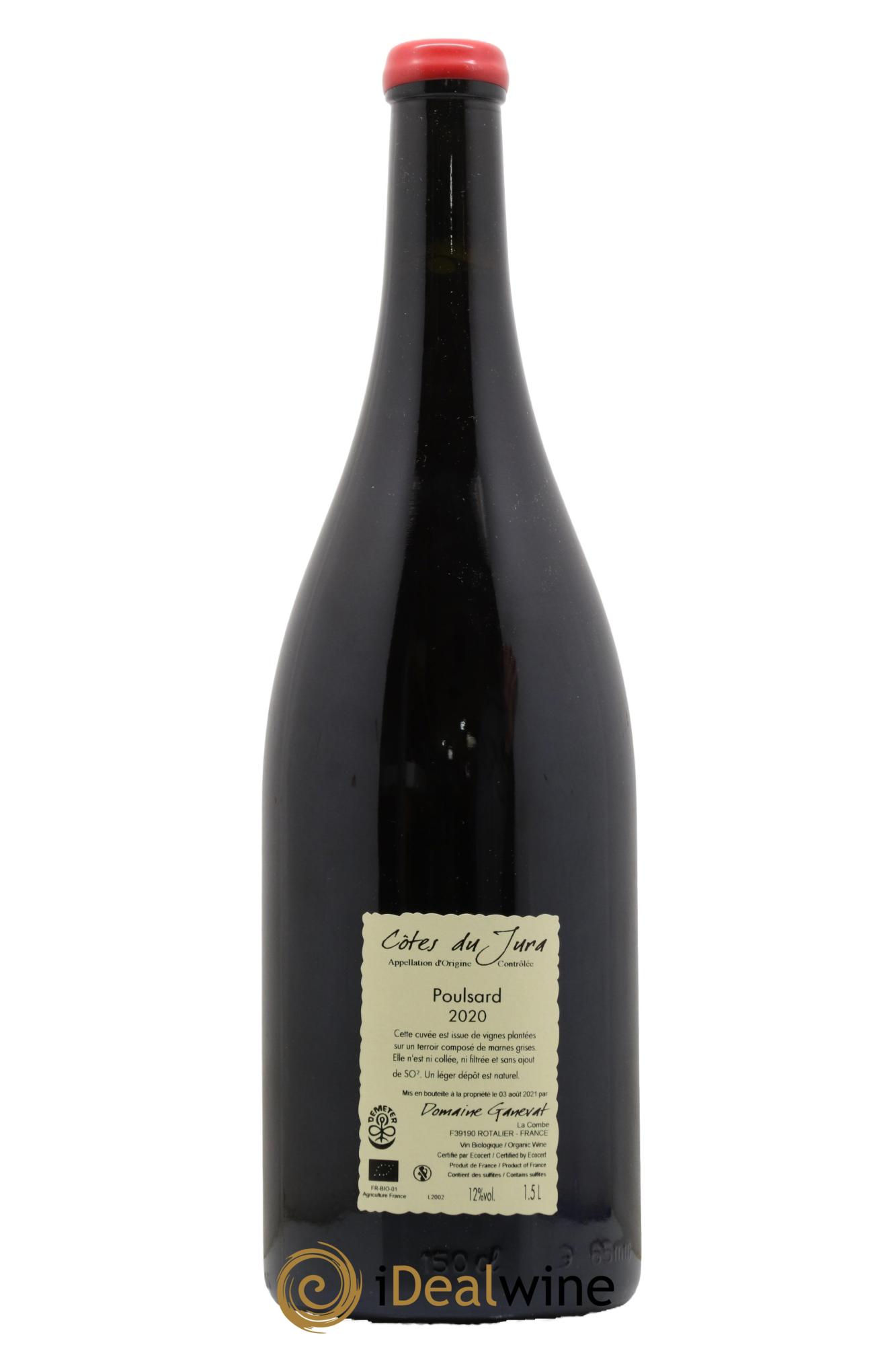 Côtes du Jura Les Chalasses Vieilles Vignes Poulsard Jean-François Ganevat (Domaine) 2020 - Lot de 1 magnum - 1