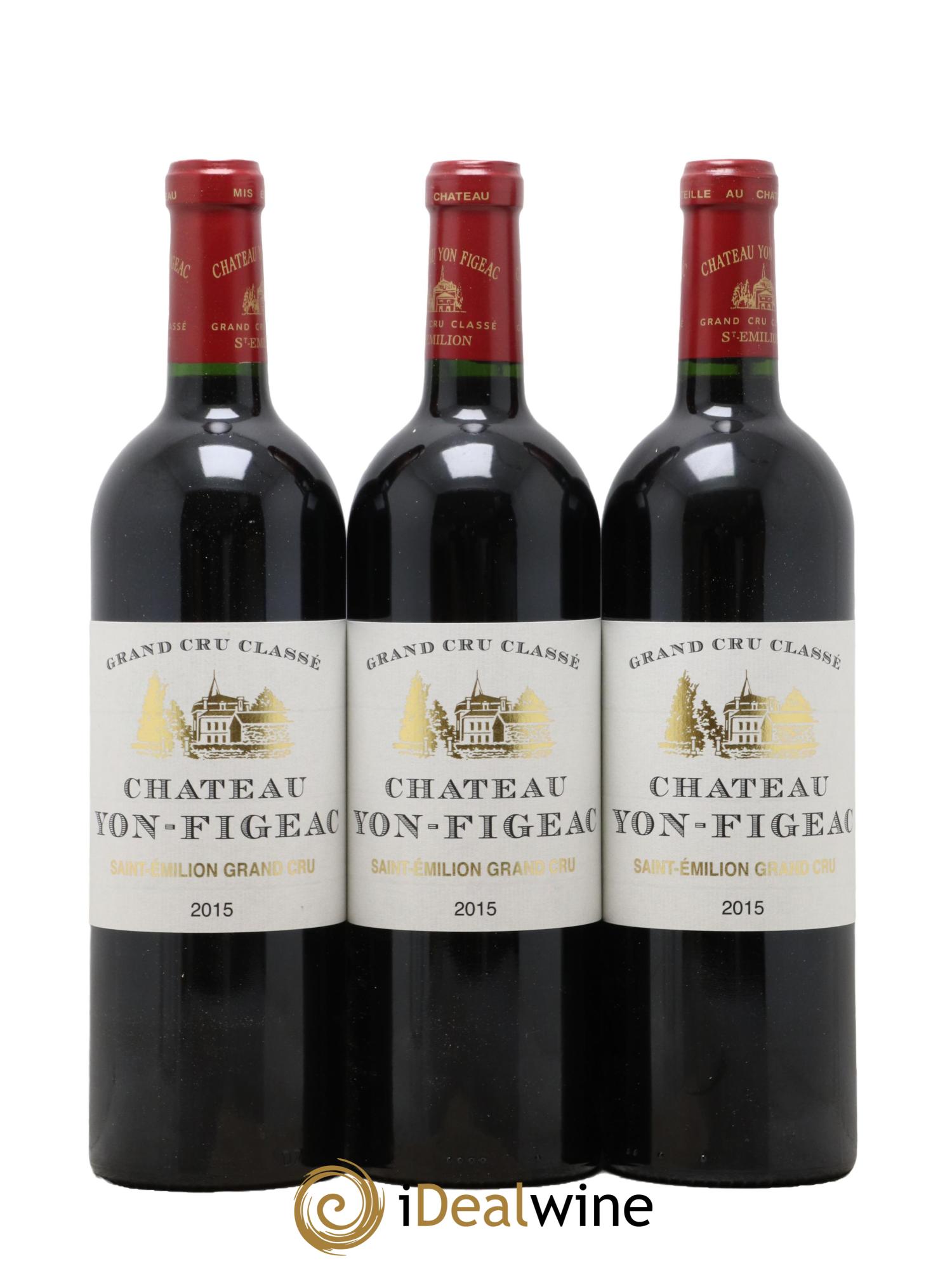Château Yon Figeac Grand Cru Classé  2015 - Lot of 6 bottles - 2