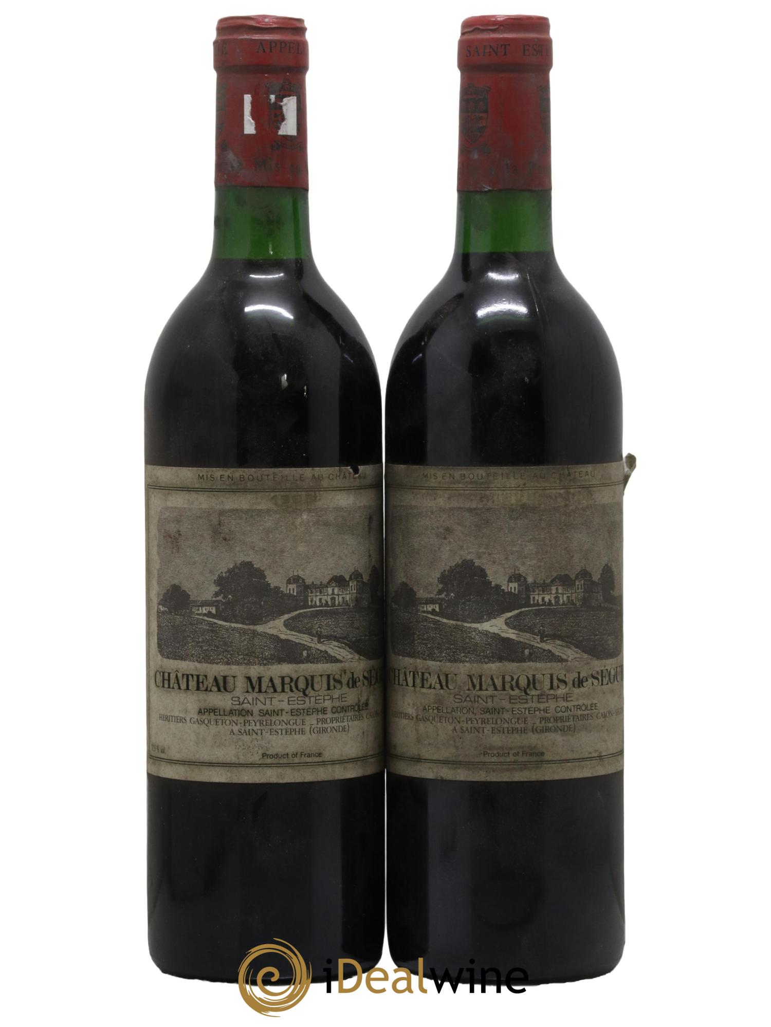 Saint-Estèphe Marquis De Ségur - Lot de 2 bouteilles - 0