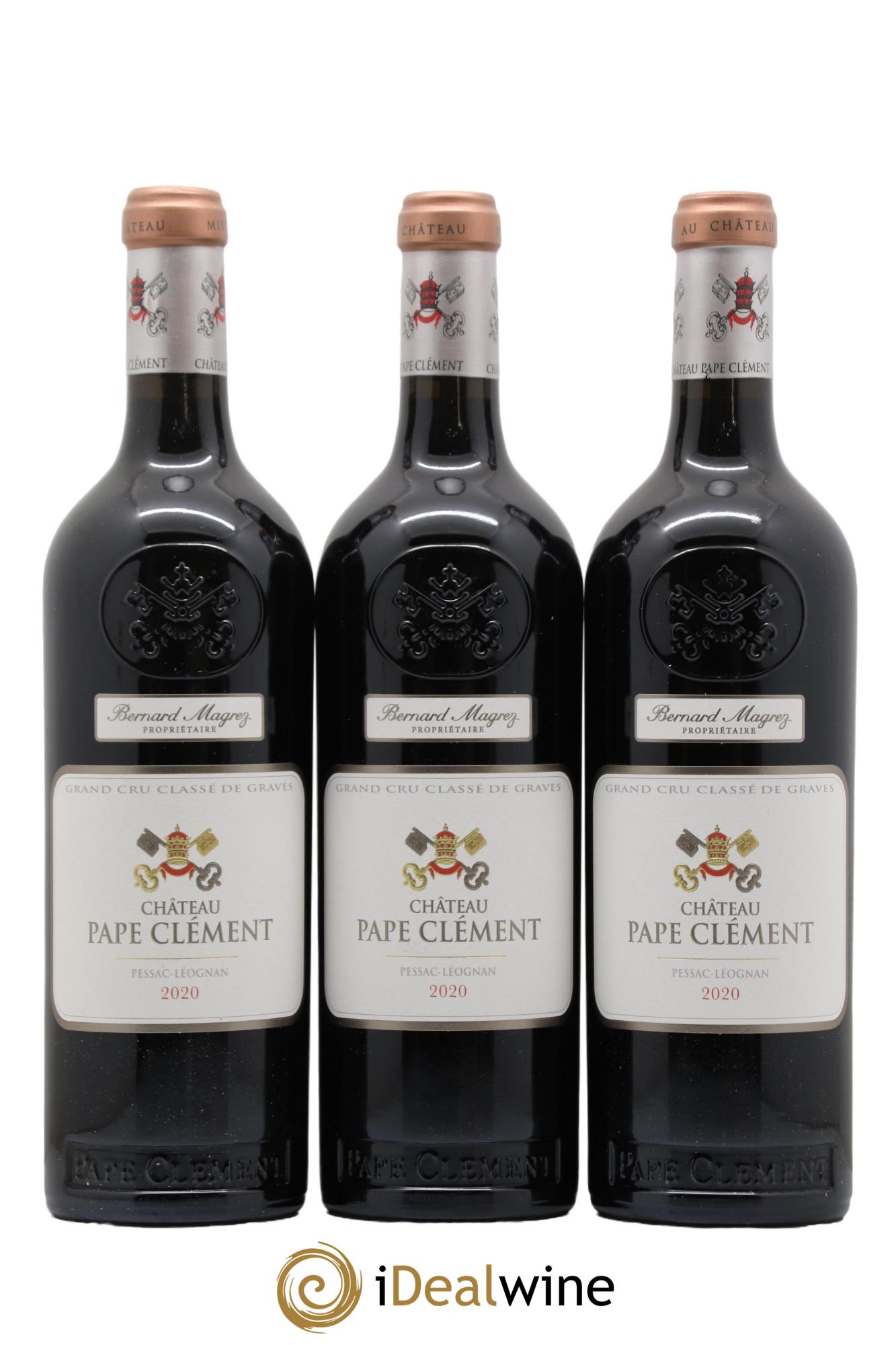 Château Pape Clément Cru Classé de Graves  2020 - Lot of 6 bottles - 1