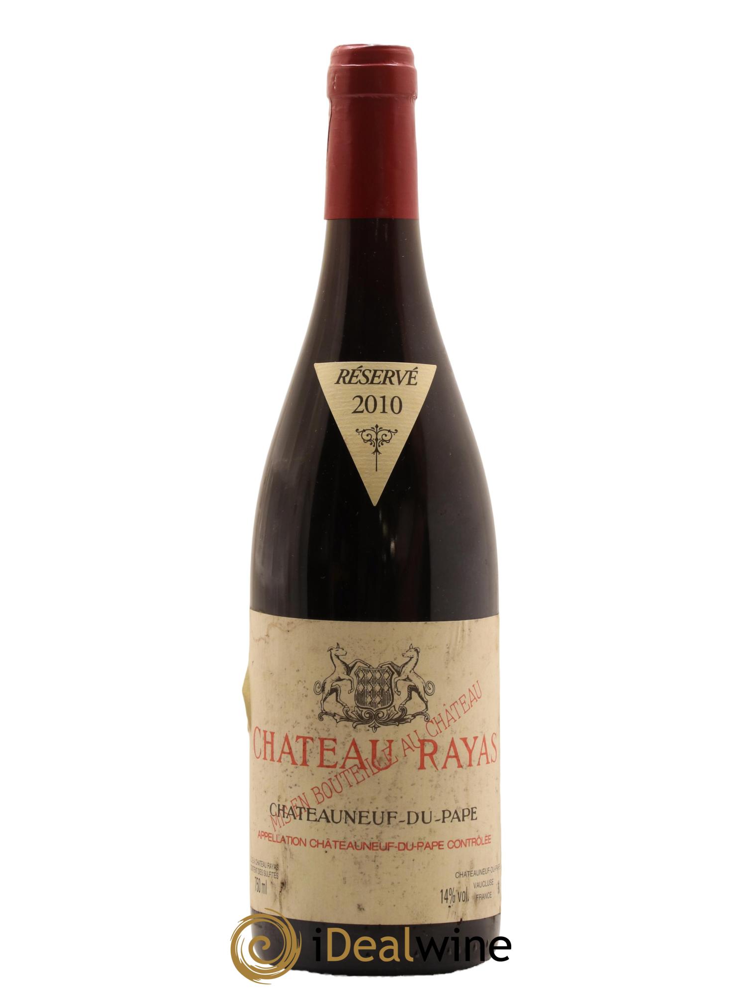 Châteauneuf-du-Pape Château Rayas Emmanuel Reynaud 2010 - Lot de 1 bouteille - 0