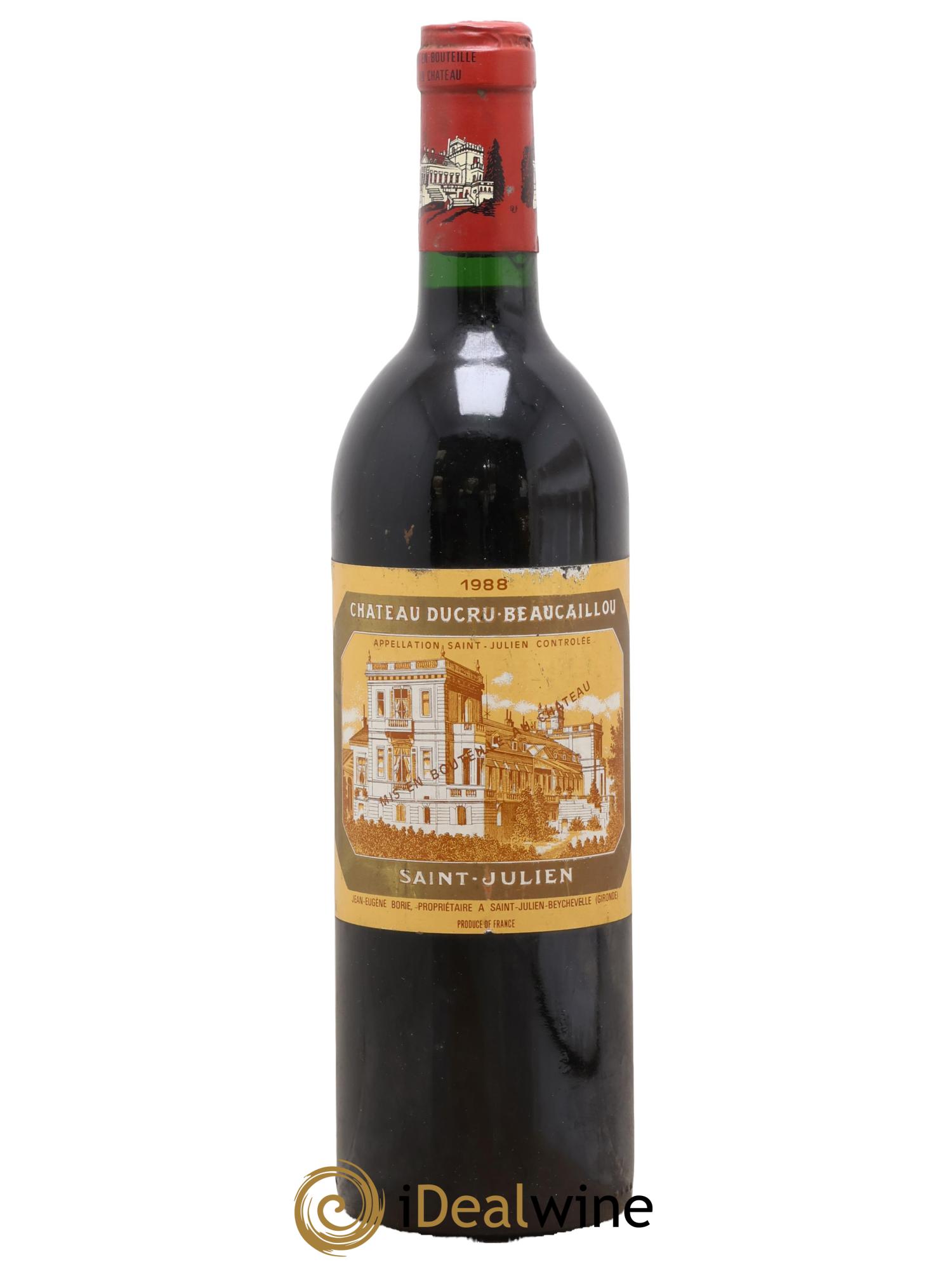 Château Ducru Beaucaillou 2ème Grand Cru Classé 1988 - Lot of 1 bottle - 0