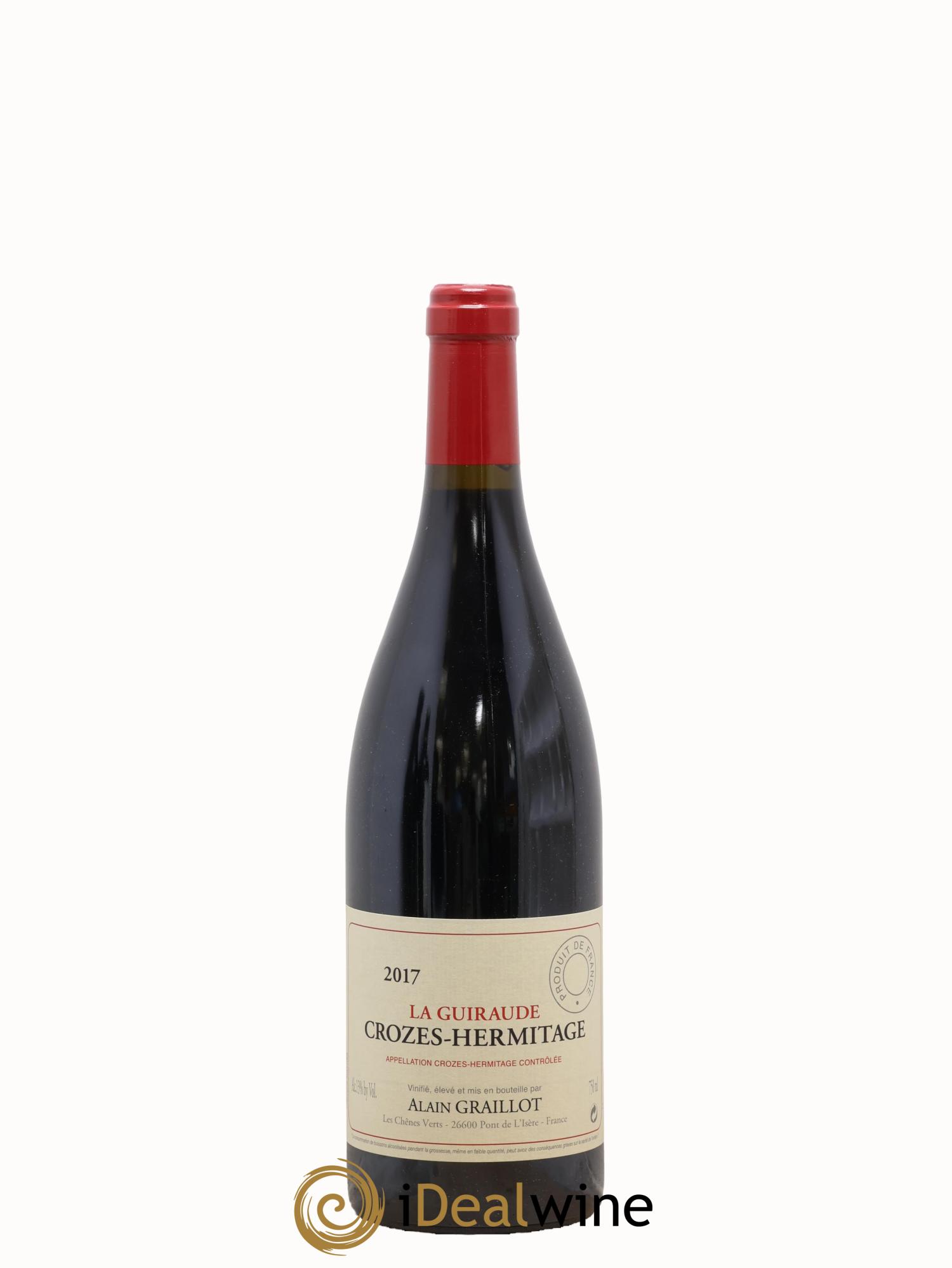 Crozes-Hermitage La Guiraude Domaine Graillot 2017 - Lot of 1 bottle - 0