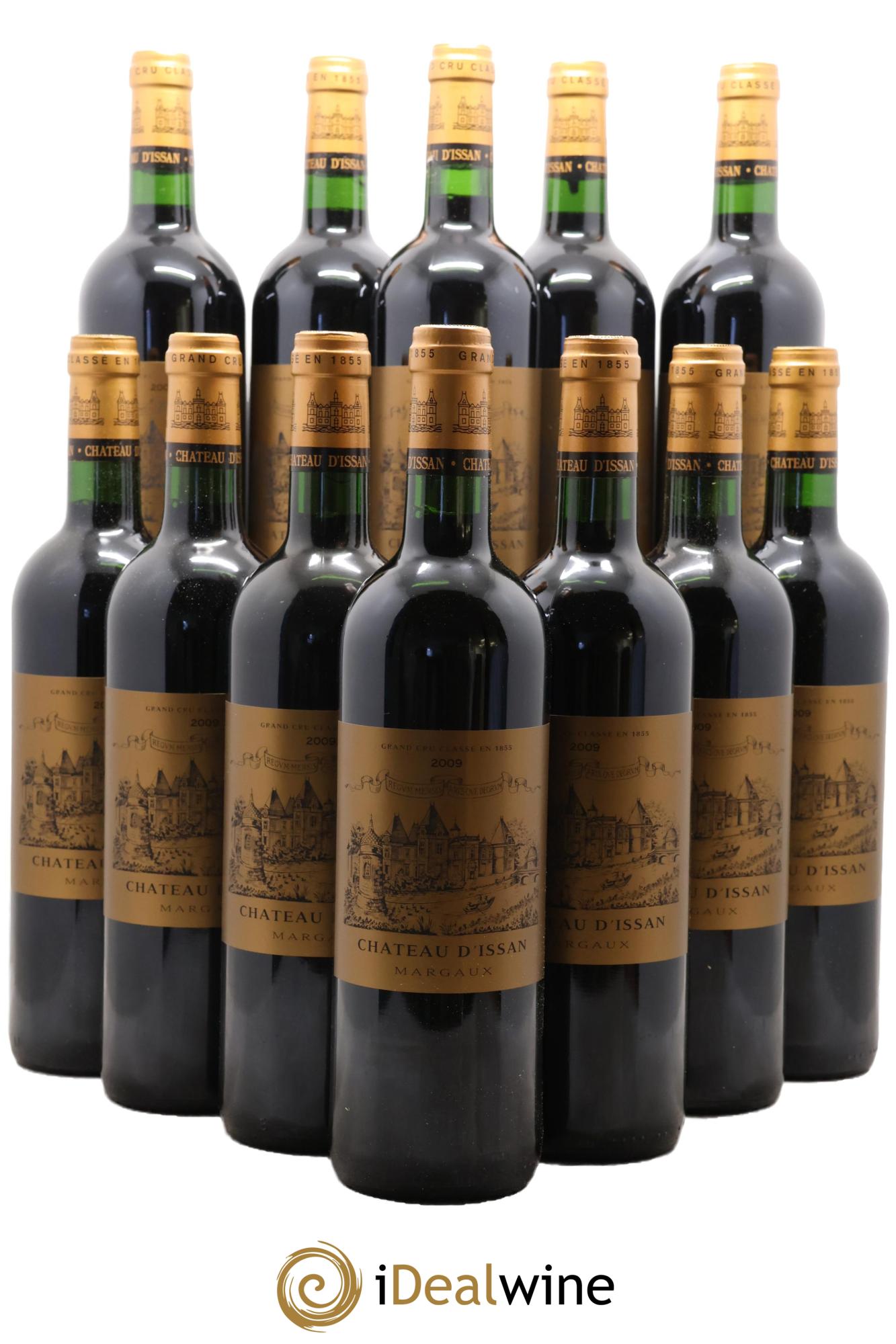 Château d'Issan 3ème Grand Cru Classé 2009 - Lot de 12 bouteilles - 0