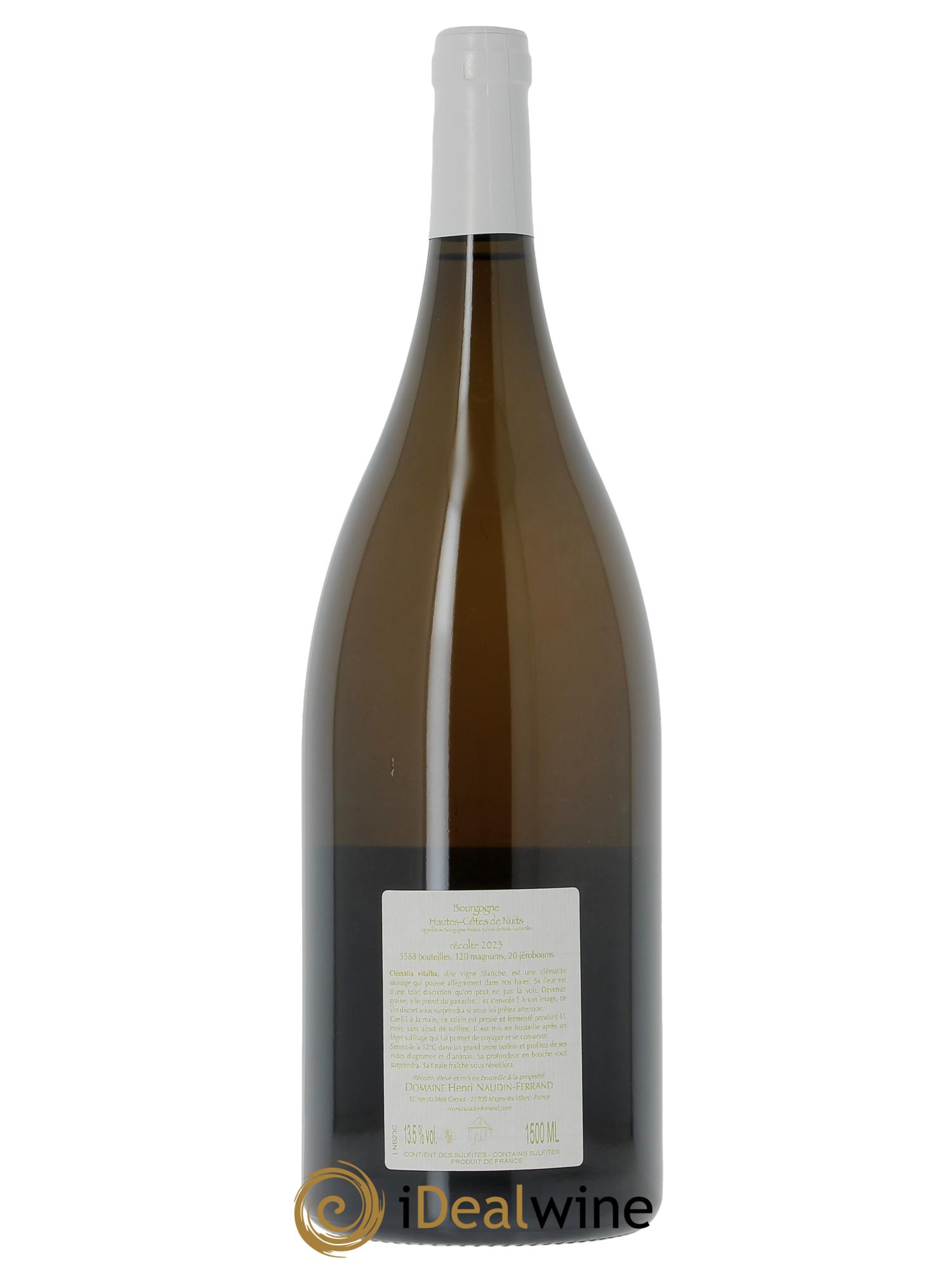 Hautes-Côtes de Nuits Clématis vitalba Naudin-Ferrand (Domaine)  2023 - Lot de 1 magnum - 1