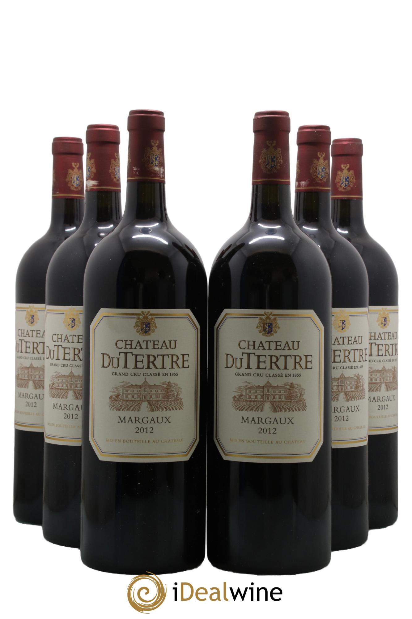 Château du Tertre 5ème Grand Cru Classé 2012 - Lot de 6 magnums - 0